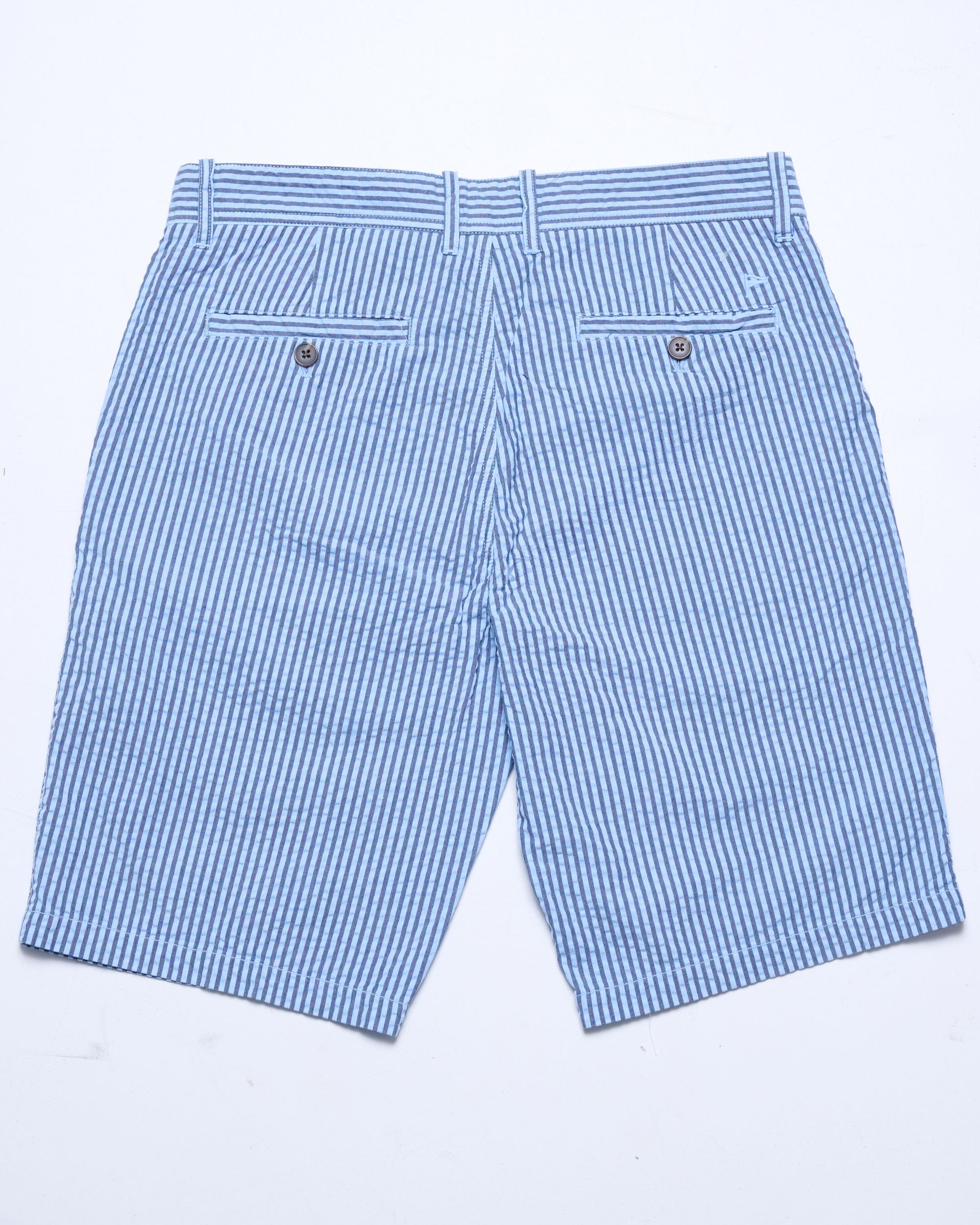 Campbell Seerford Short Chambray Blue streep 096110-001-28