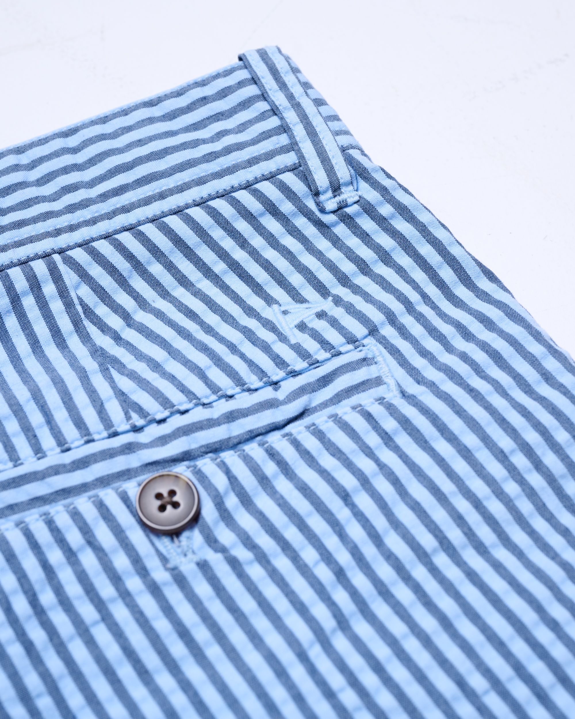 Campbell Seerford Short Chambray Blue streep 096110-001-28