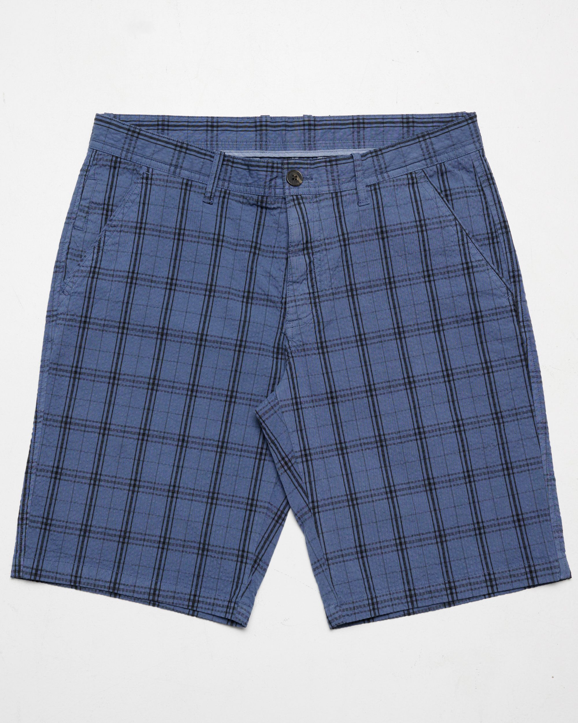 Campbell Checkford Short Blue Fushion grote ruit 096111-001-28