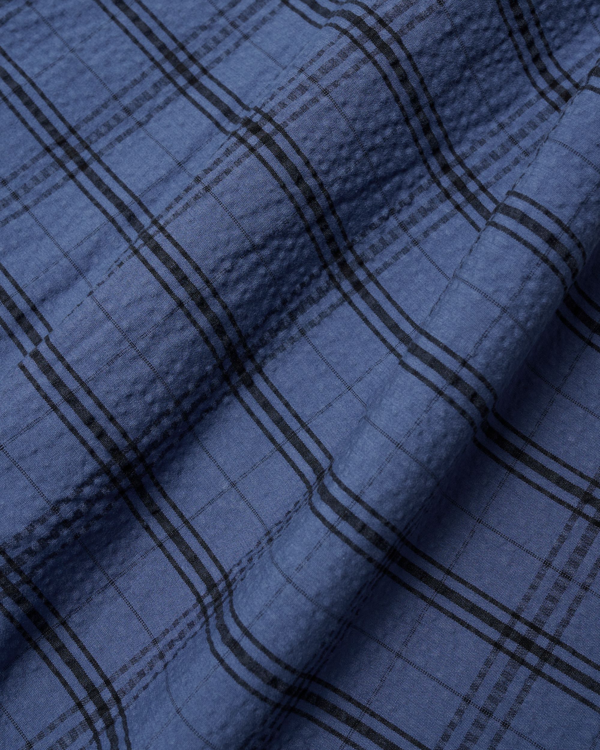 Campbell Checkford Short Blue Fushion grote ruit 096111-001-28