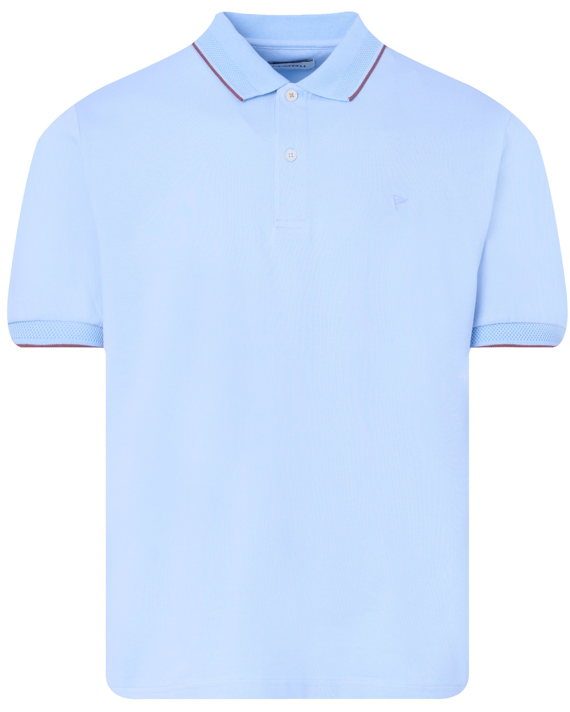 Campbell Jordan Polo KM Chambray Blue 096119-003-L