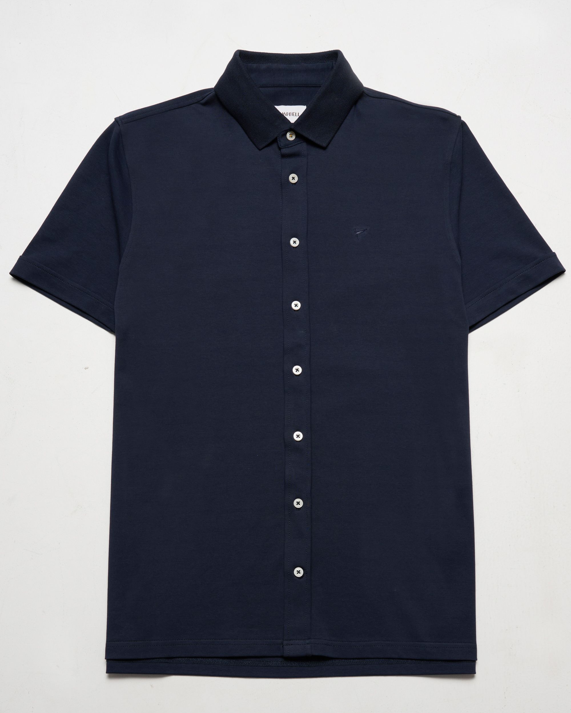 Campbell Francochamp Polo KM Night Sky 096120-002-L