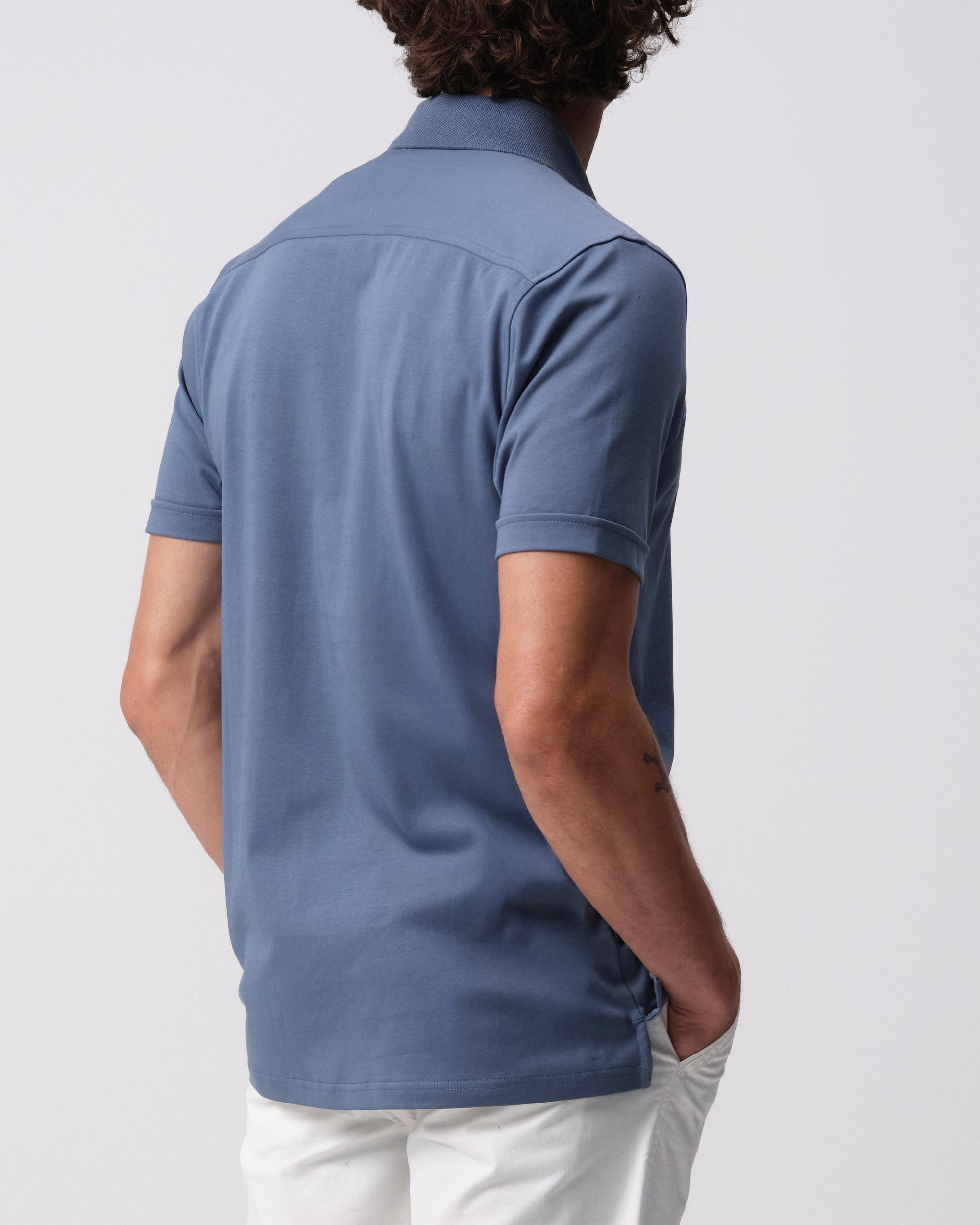 Campbell Francochamp Polo KM Blue Fusion 096120-004-L