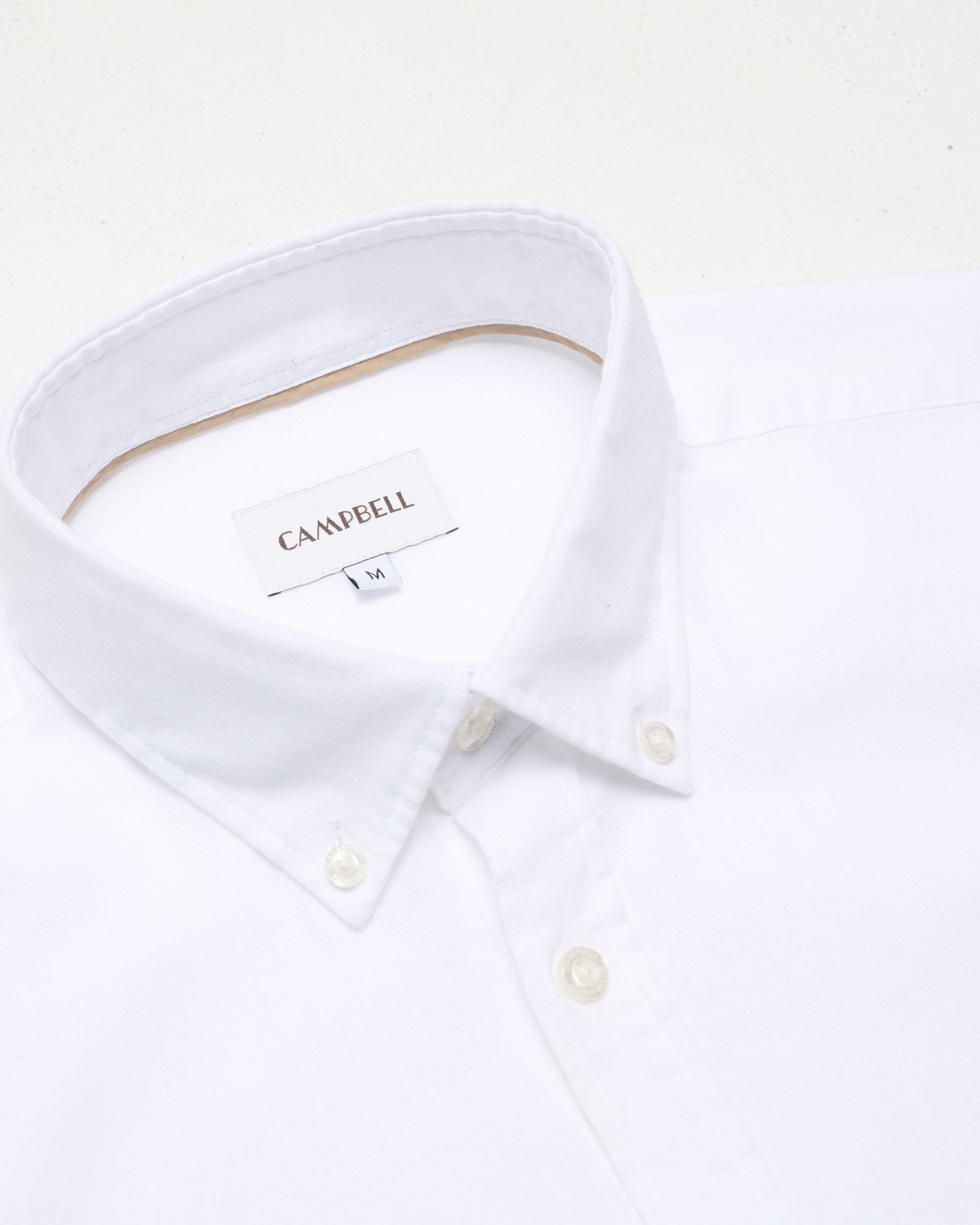 Campbell Ranger Overhemd KM WHITE 096160-001-L