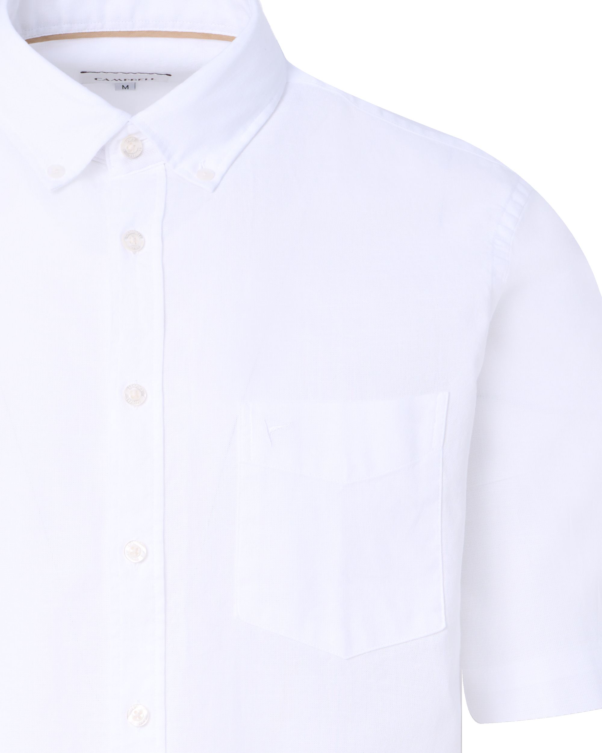 Campbell Ranger Overhemd KM WHITE 096160-001-L