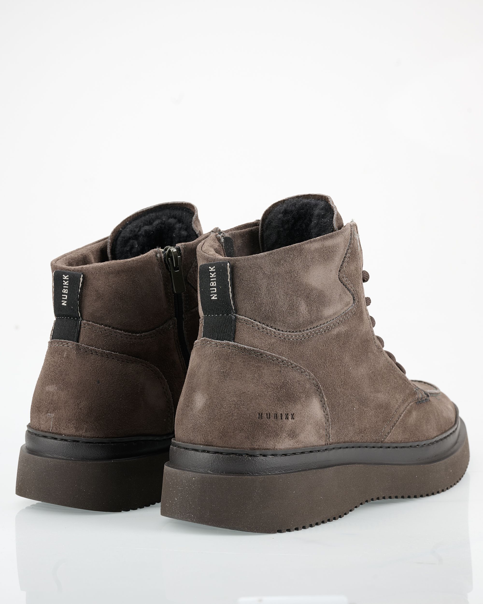 Nubikk Johah Artic Fur Boots Donker grijs 096225-001-40