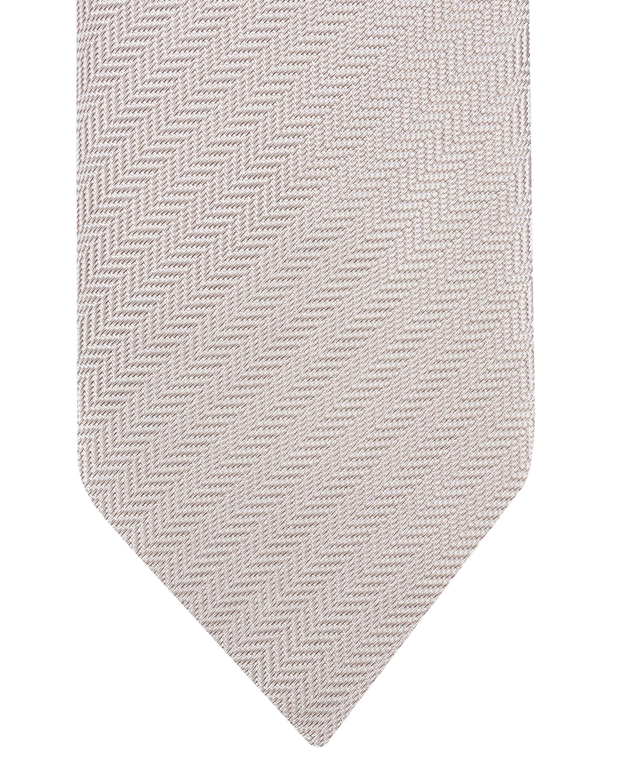 Dutch Dandies - Stropdas  Lichtbruin uni 096431-002-1