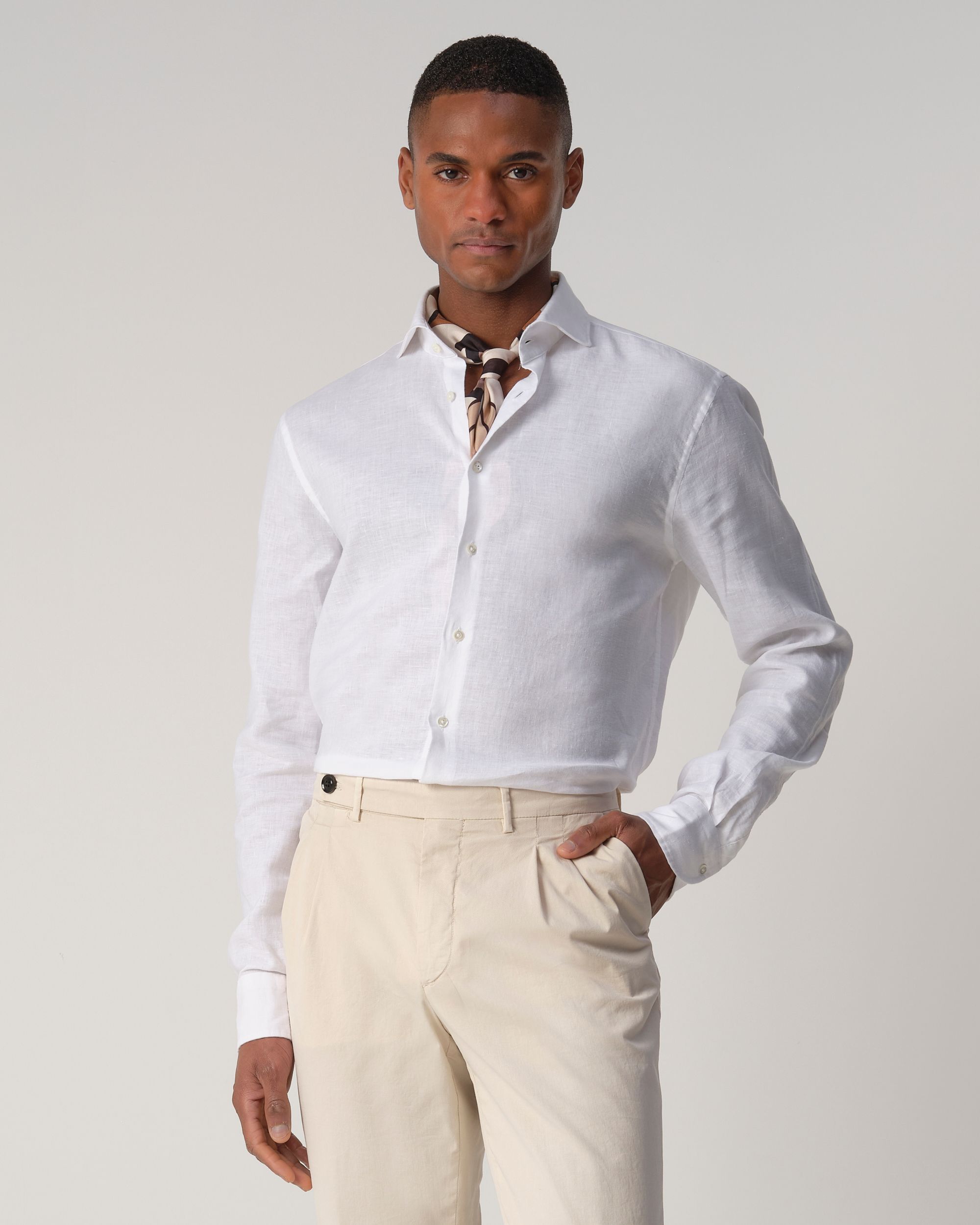 Dutch Dandies Overhemd LM WHITE 096433-001-37