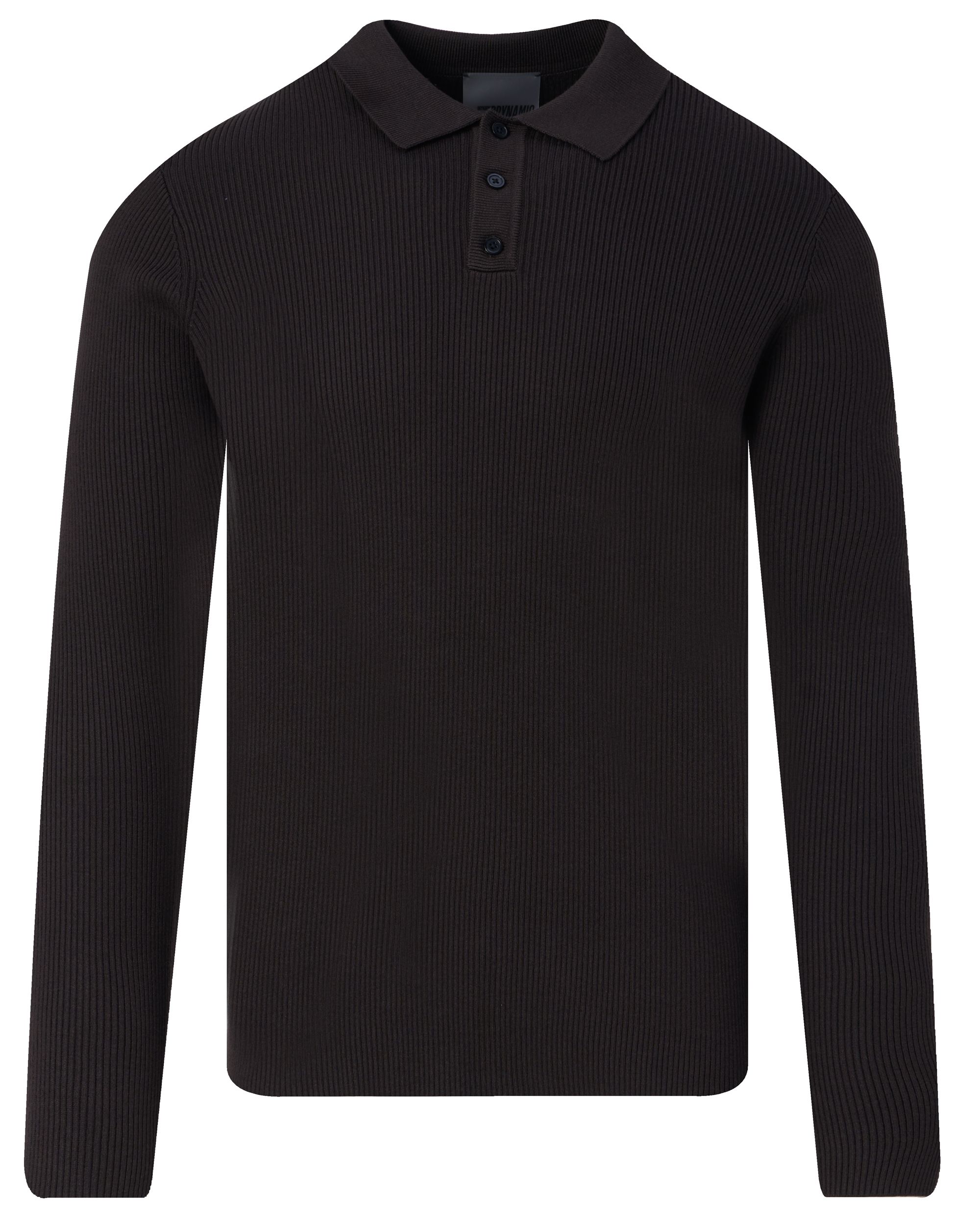 Drykorn Tesuan Polo LM Bruin 096449-001-L
