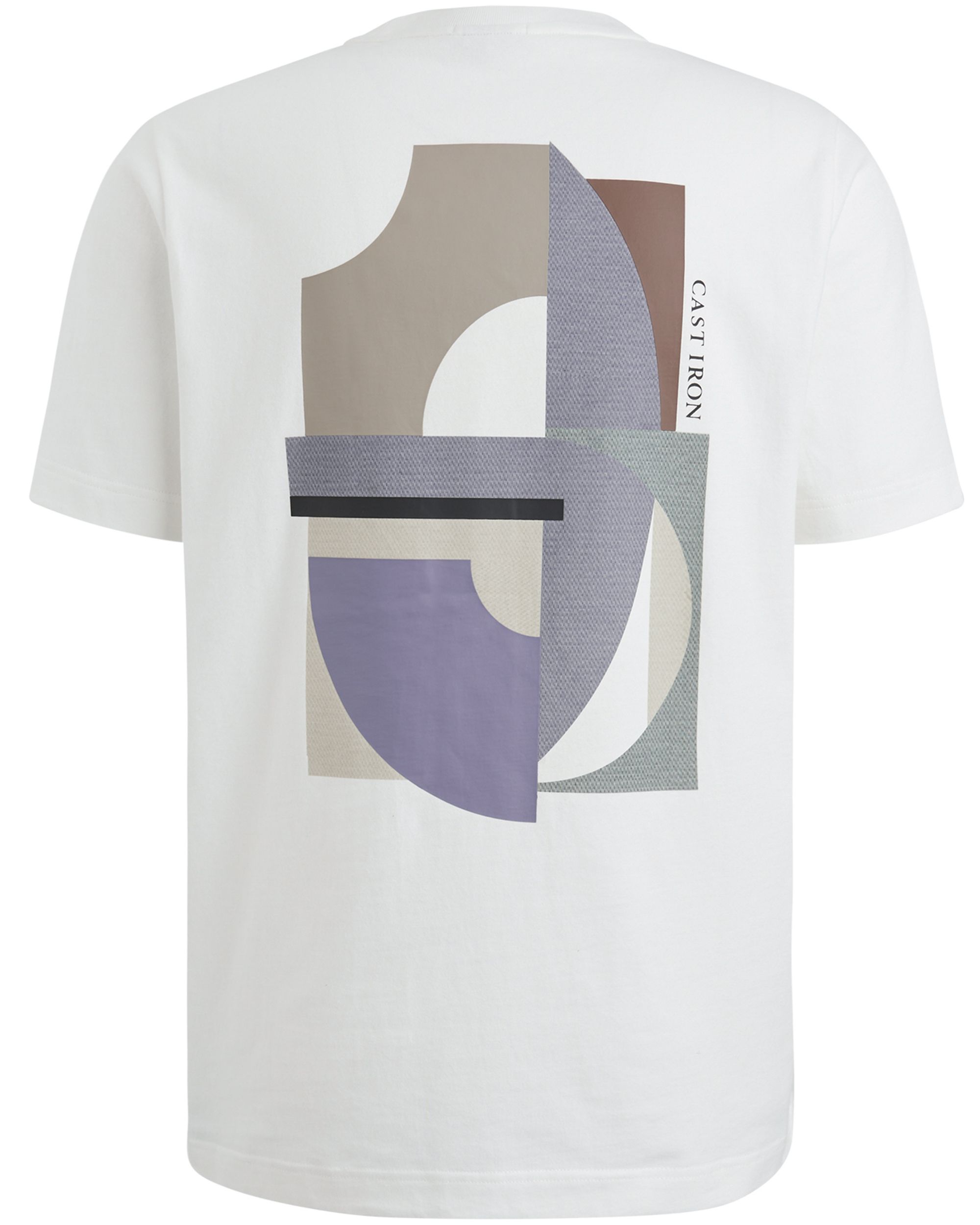 Cast Iron T-shirt KM Wit 096598-001-L