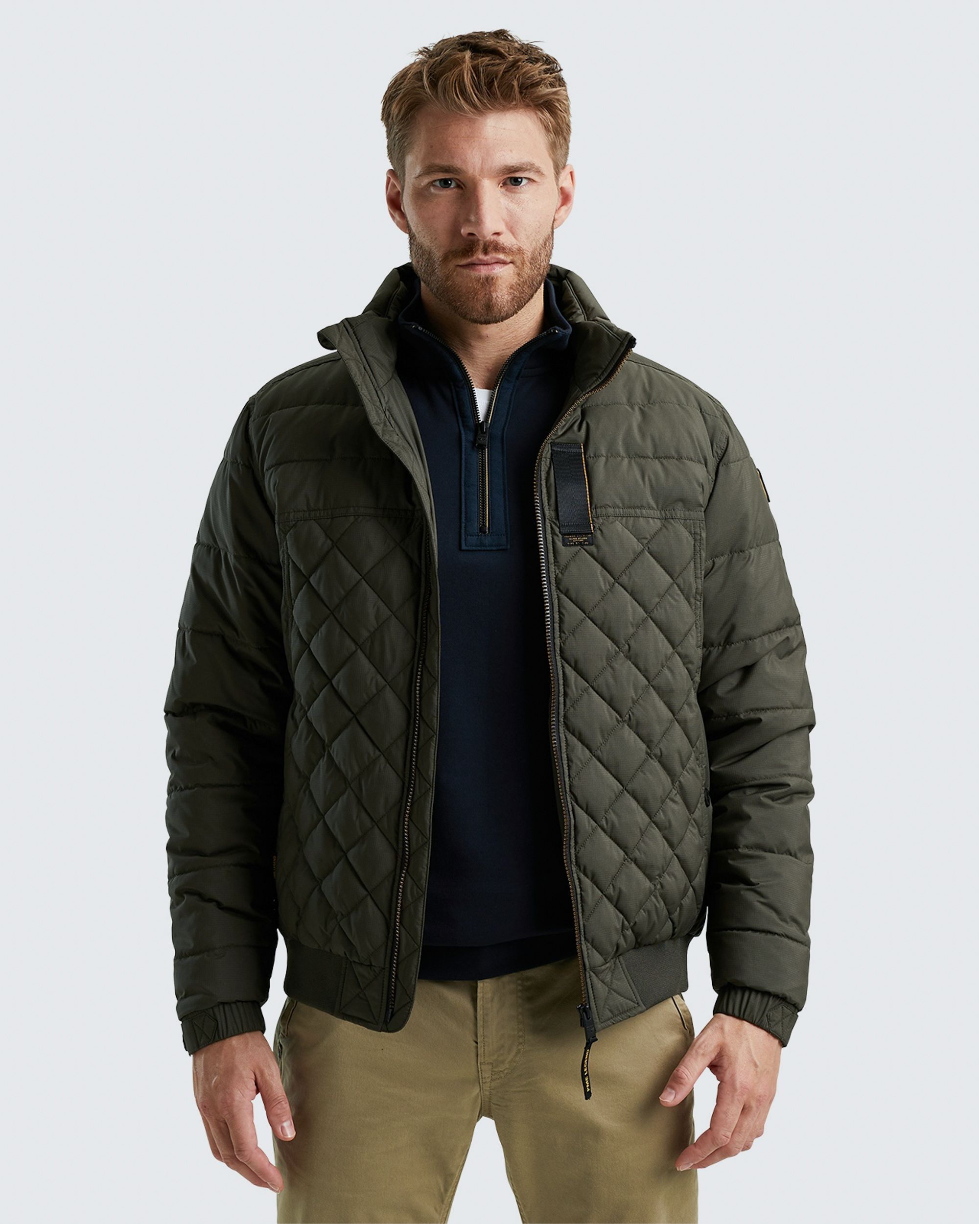 PME Legend Cargo Glider Gewatteerde jas Grijs 096645-001-L