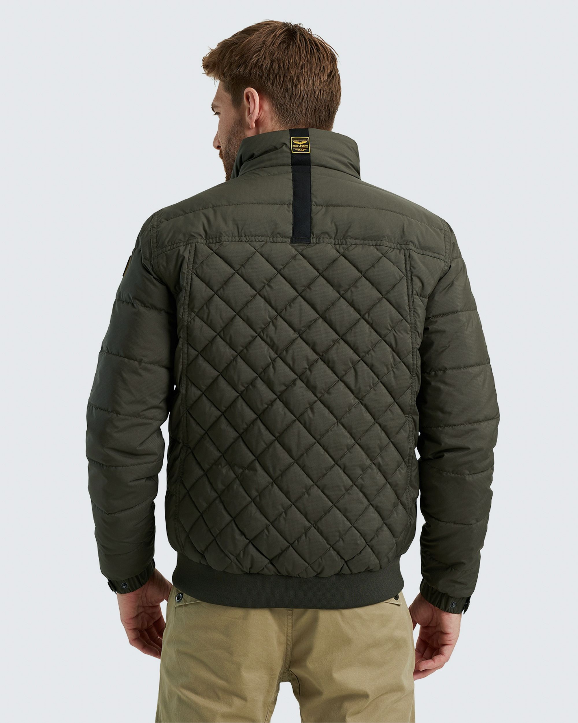 PME Legend Cargo Glider Gewatteerde jas Grijs 096645-001-L
