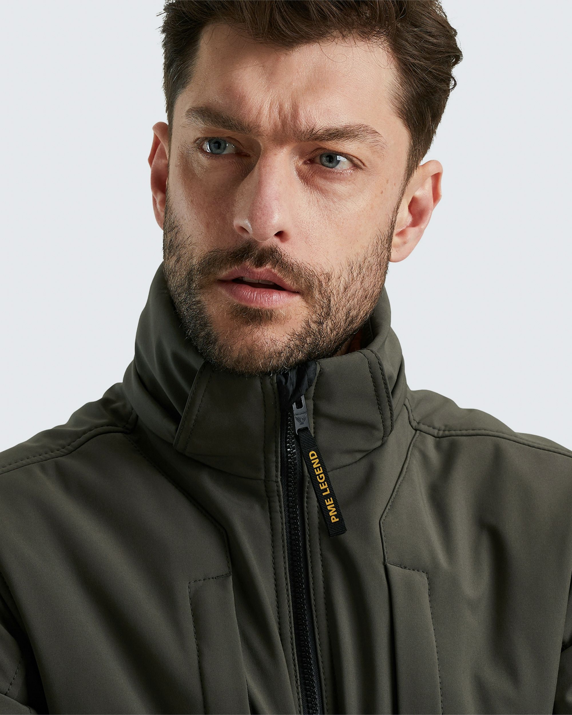 PME Legend Hawkdown Gewatteerde jas Grijs 096713-001-L