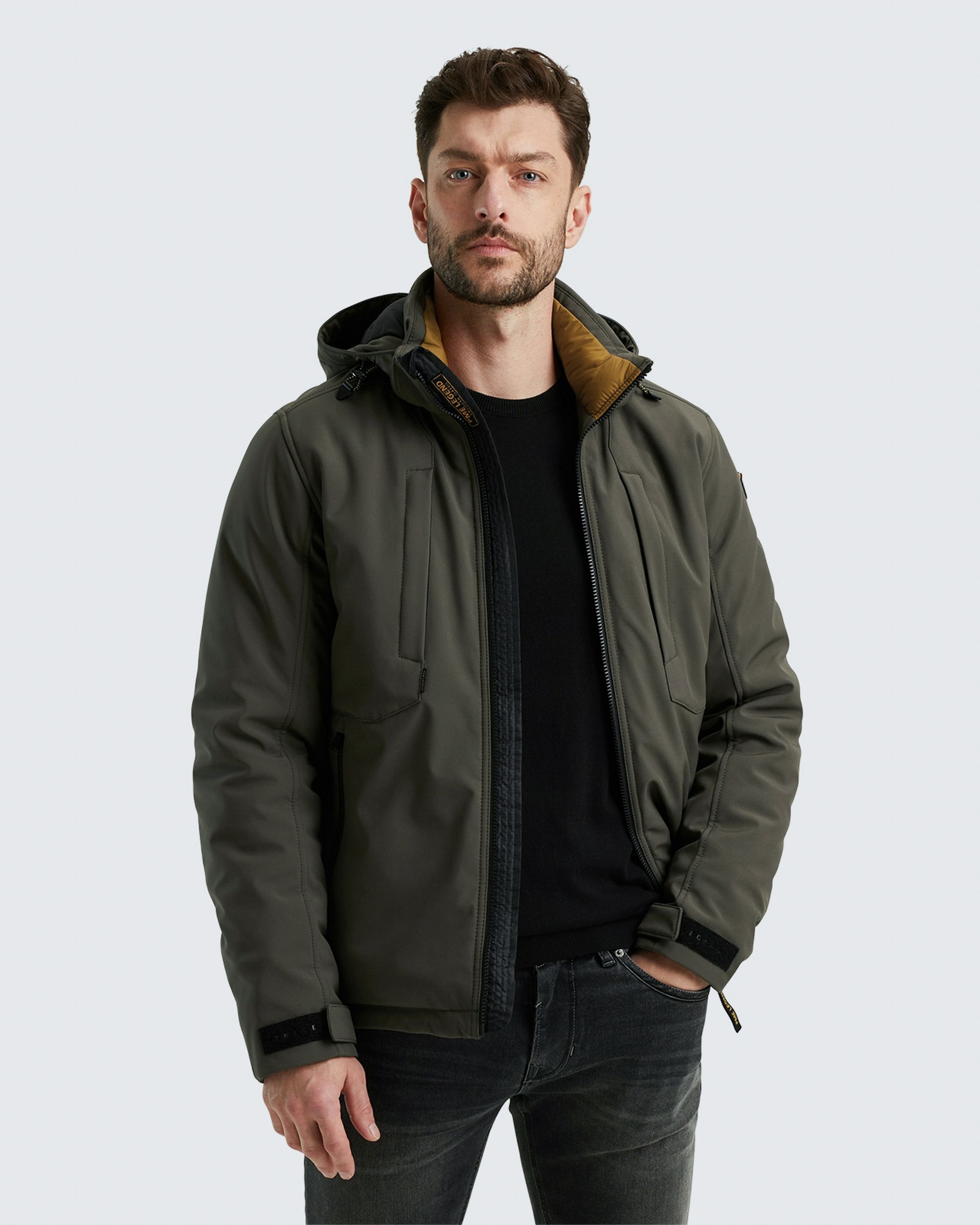 PME Legend Hawkdown Gewatteerde jas Grijs 096713-001-L