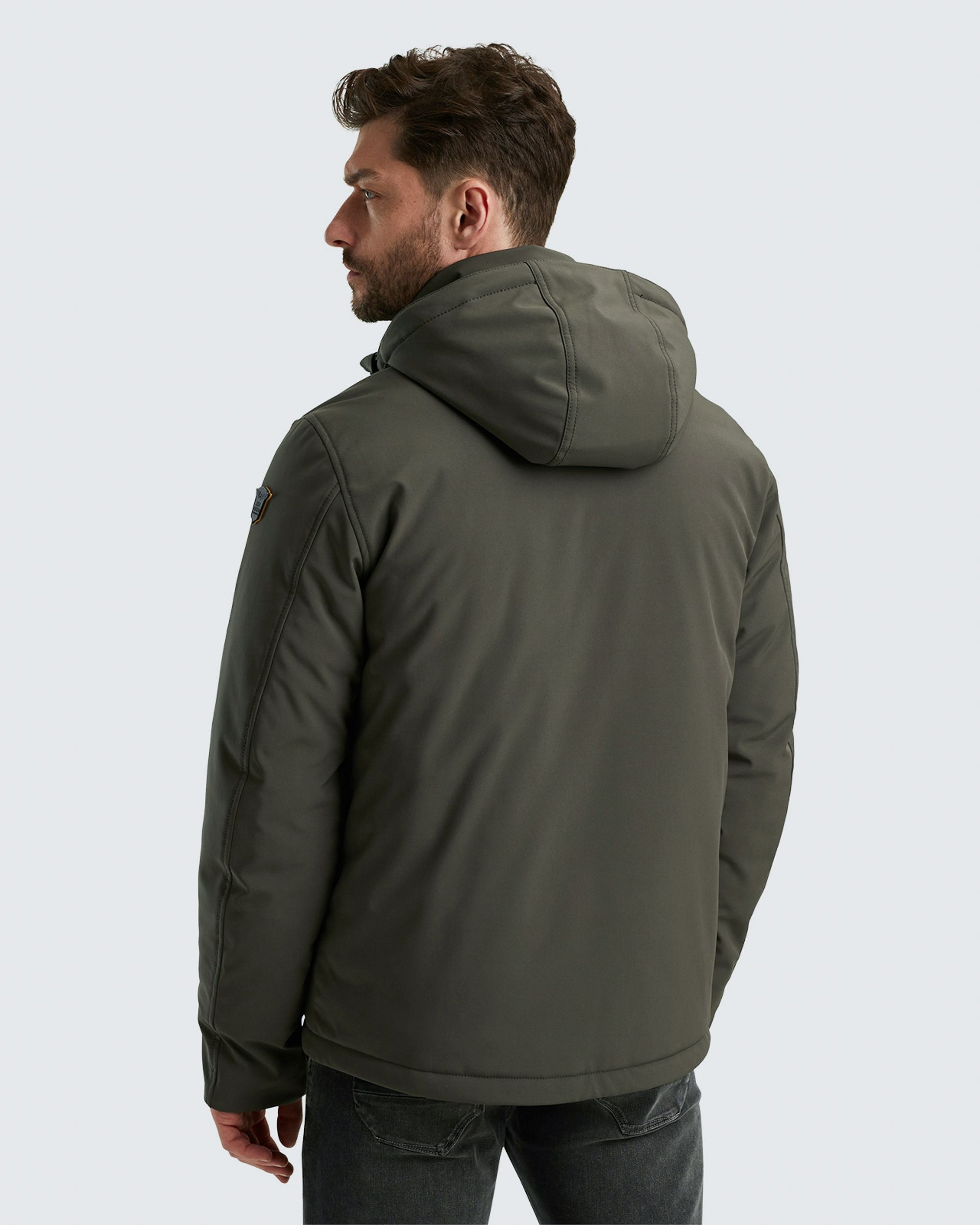 PME Legend Hawkdown Gewatteerde jas Grijs 096713-001-L