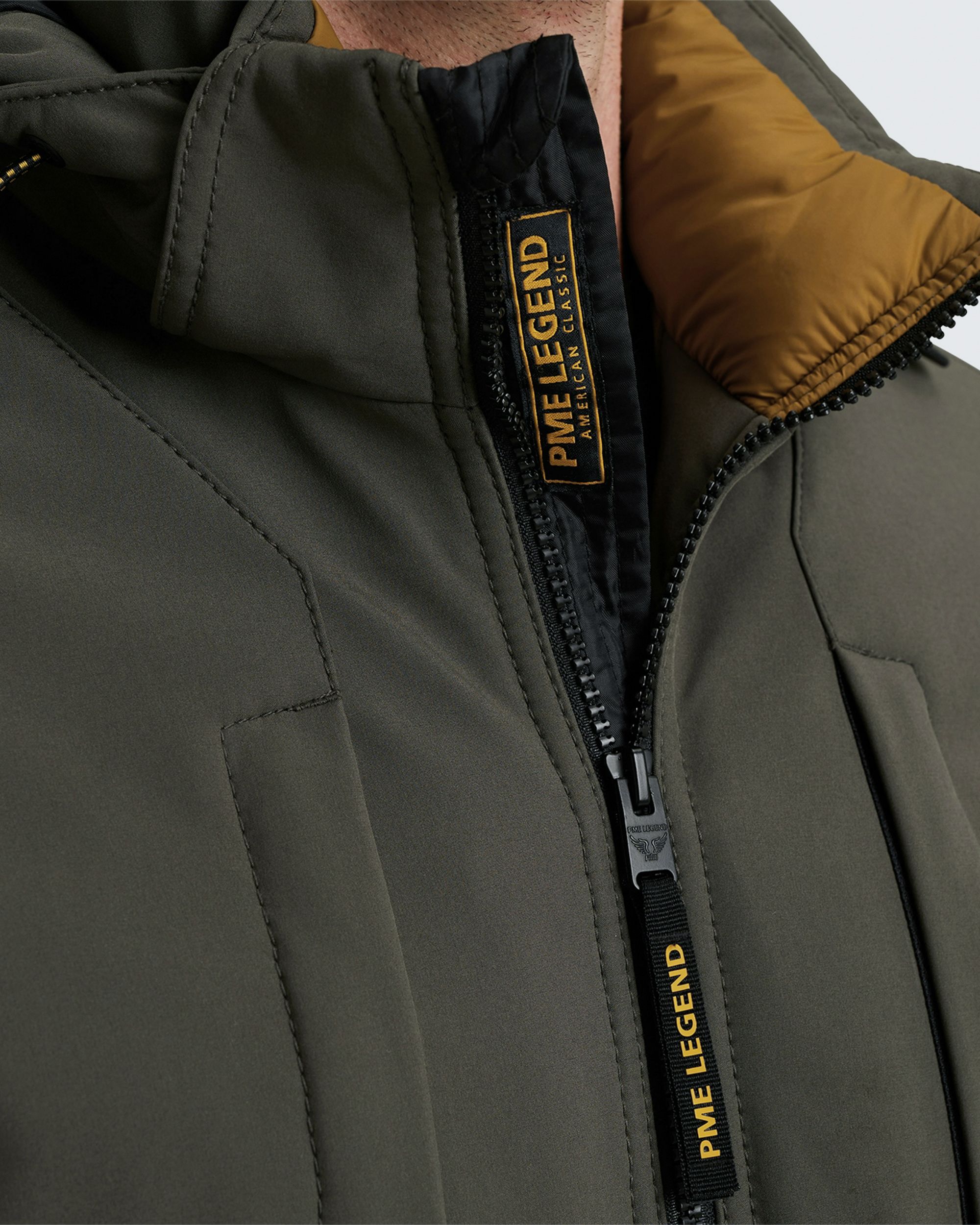 PME Legend Hawkdown Gewatteerde jas Grijs 096713-001-L