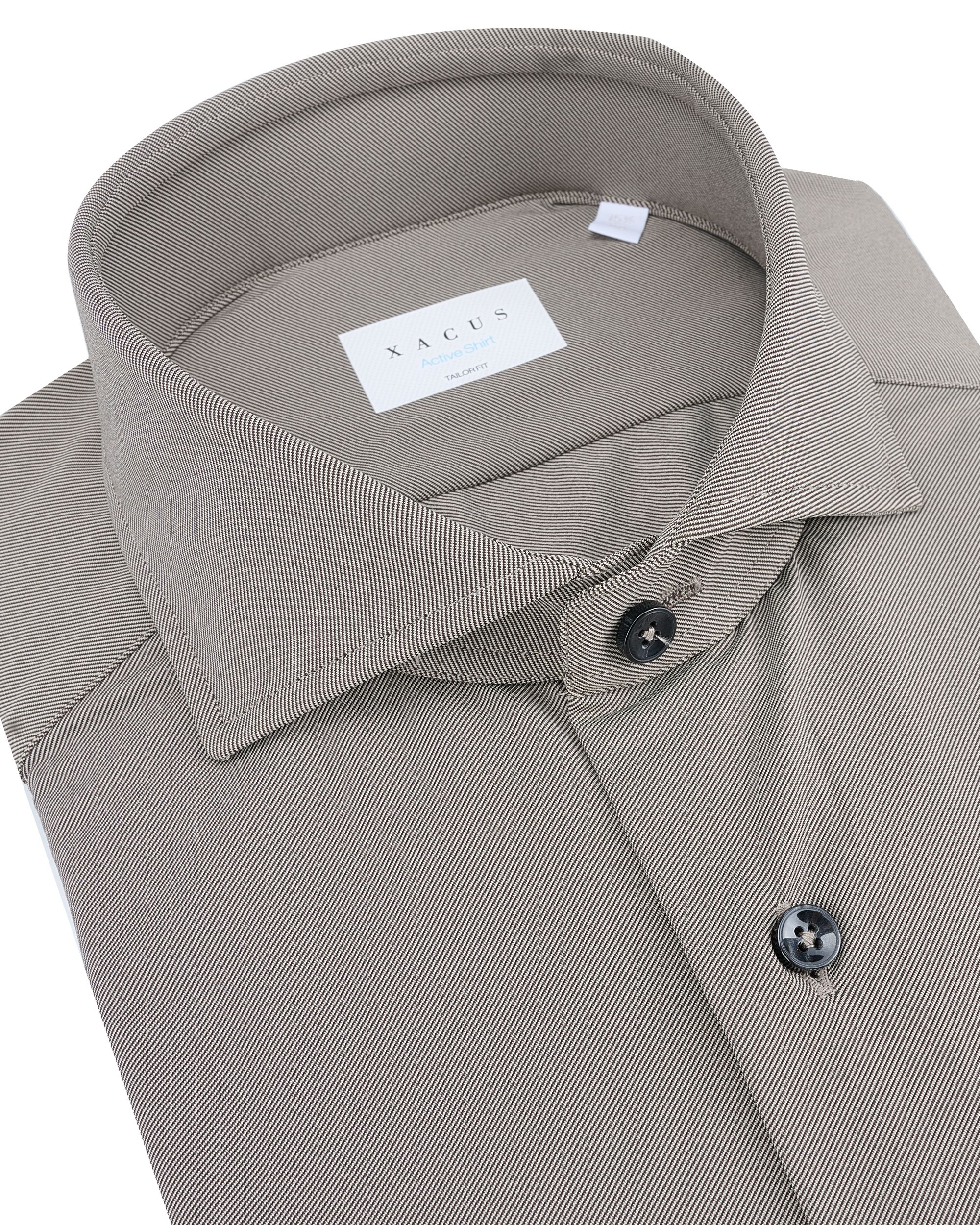 Xacus Active Overhemd LM Beige 096900-001-38