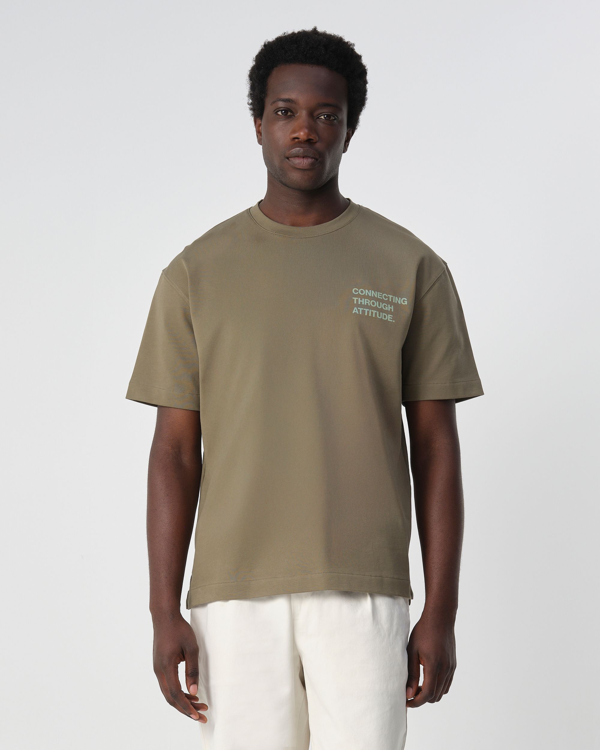 J.C. RAGS Arvin T-shirt KM Bamboo green 096979-002-L