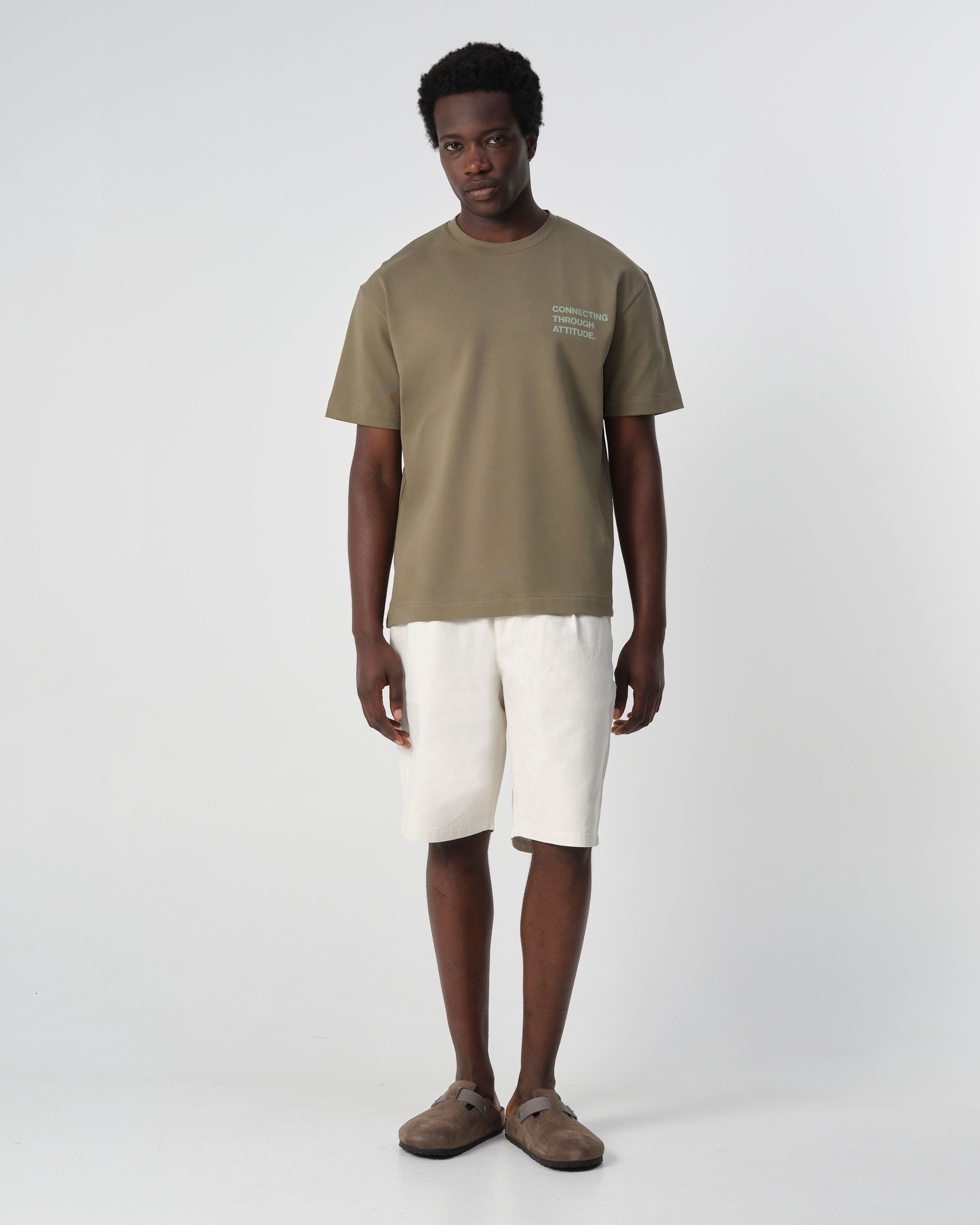 J.C. RAGS Arvin T-shirt KM Bamboo green 096979-002-L