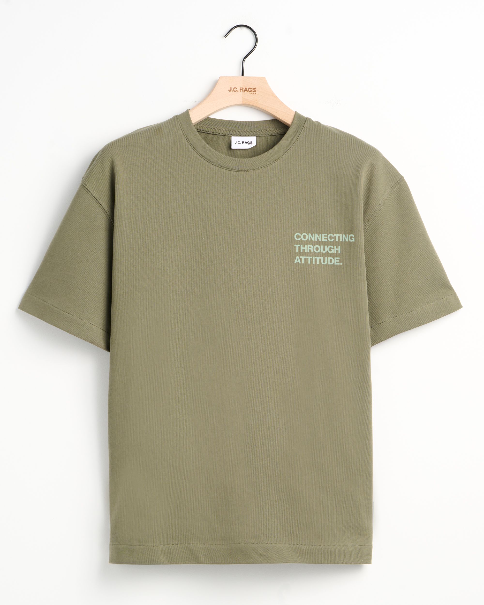 J.C. RAGS Arvin T-shirt KM Bamboo green 096979-002-L