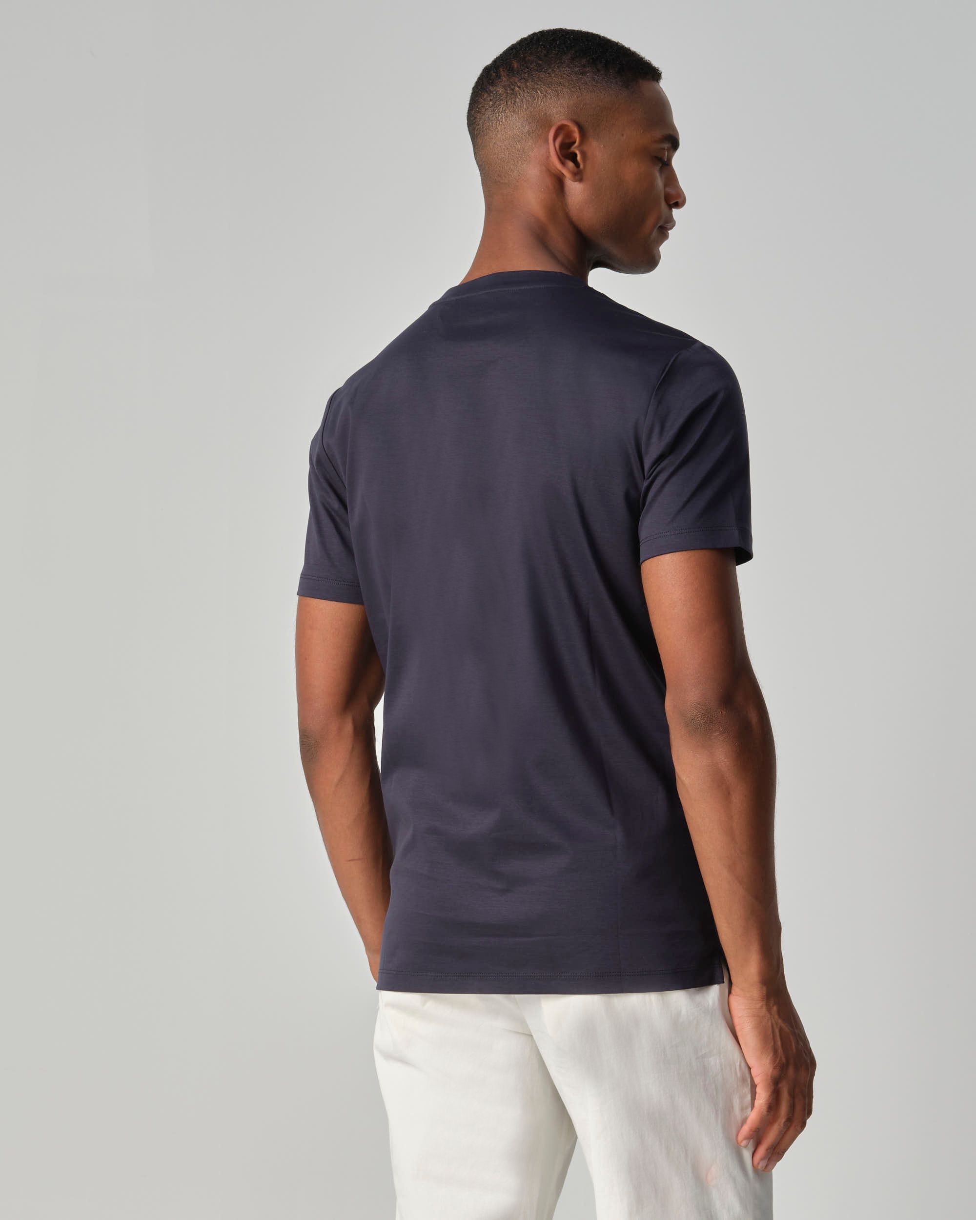 Dutch Dandies Tuscon T-shirt KM Navy 097004-003-L