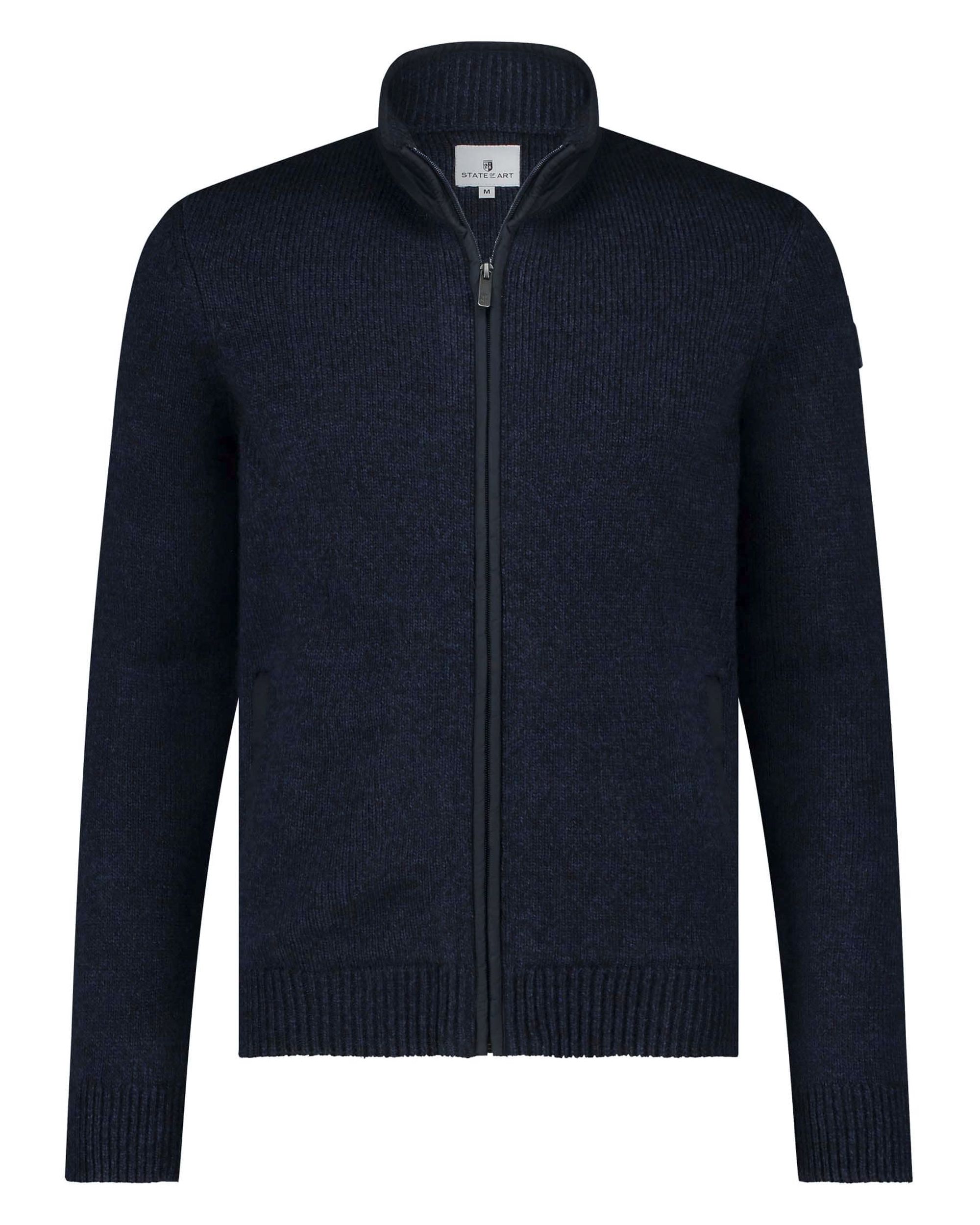 State of Art Vest Donker blauw 097075-001-4XL