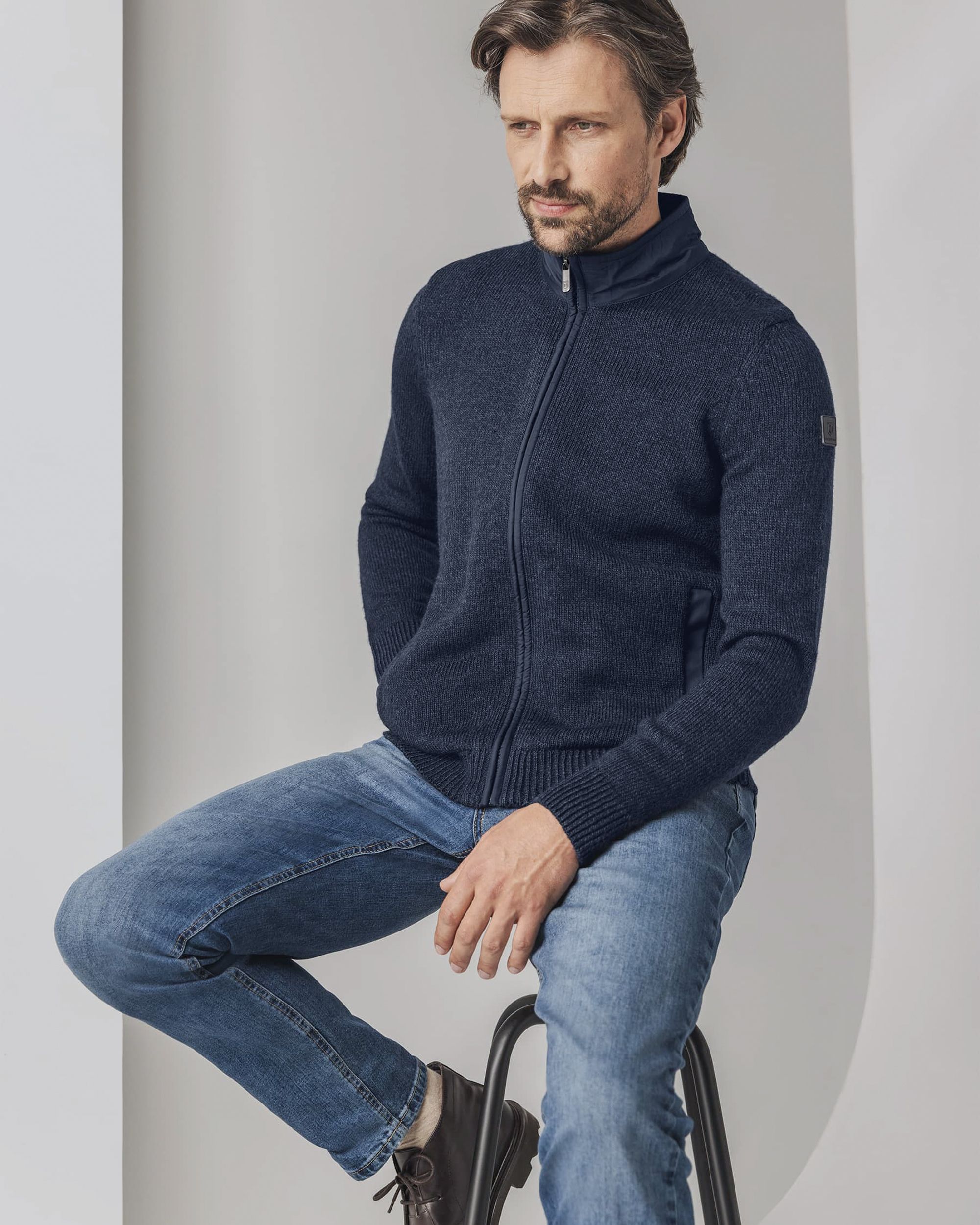 State of Art Vest Donker blauw 097075-001-4XL