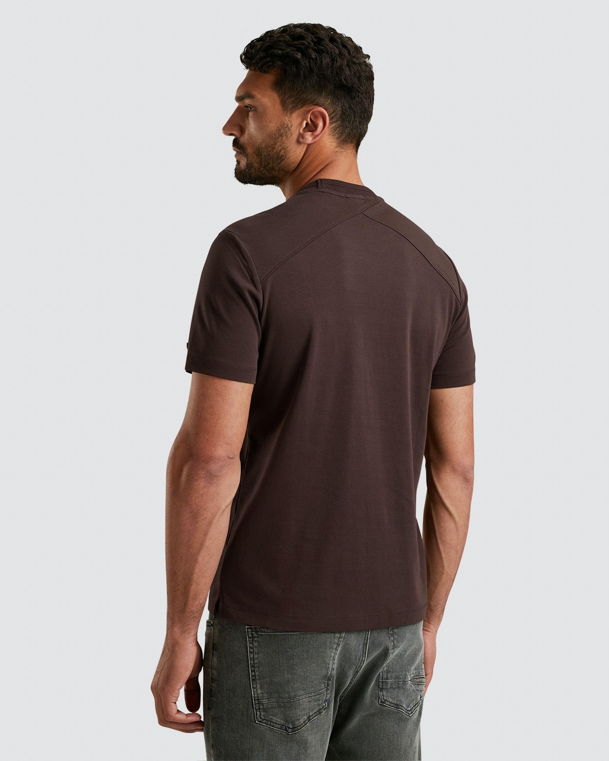 Cast Iron T-shirt KM Bruin 097235-001-L