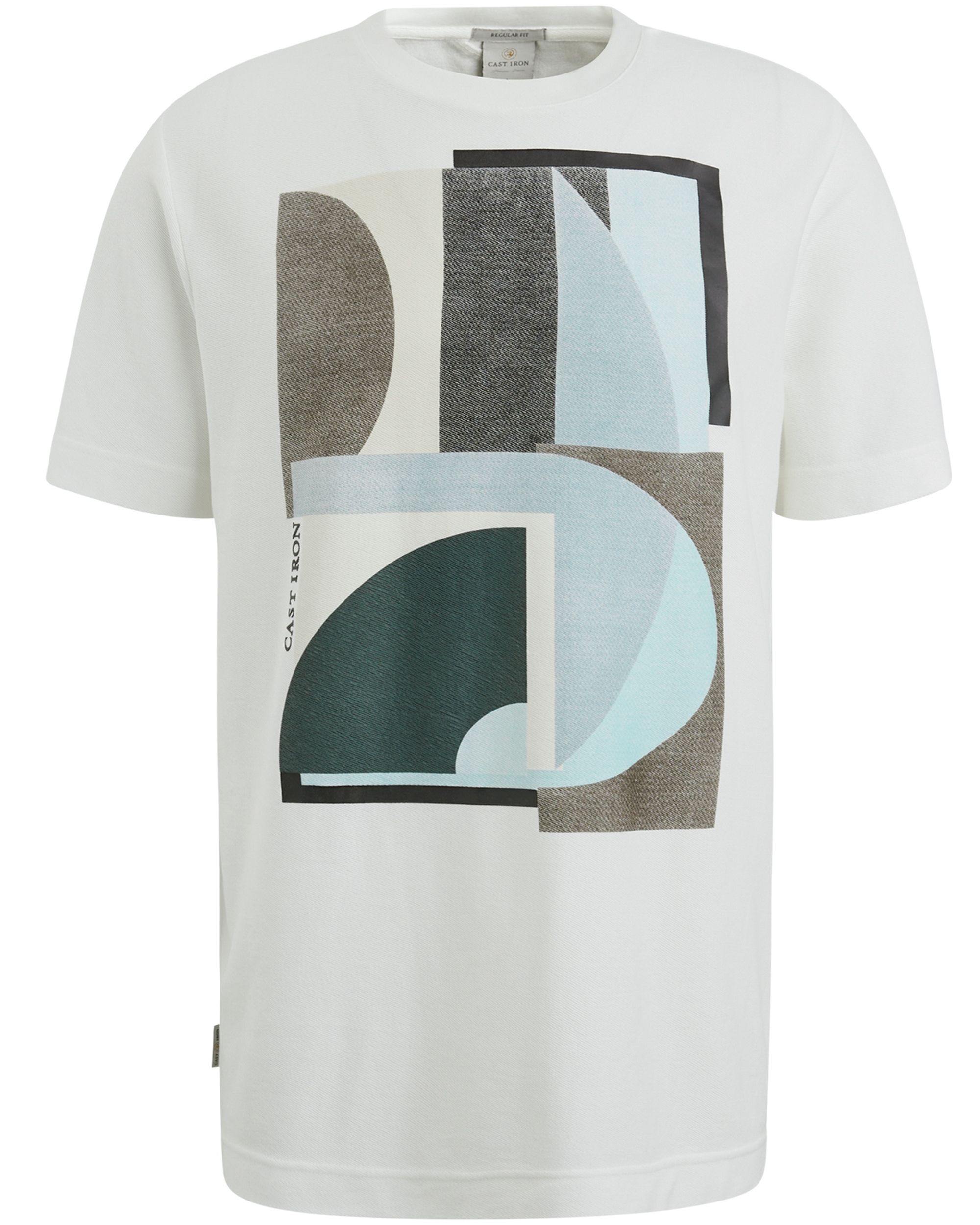 Cast Iron T-shirt KM Wit 097236-001-L