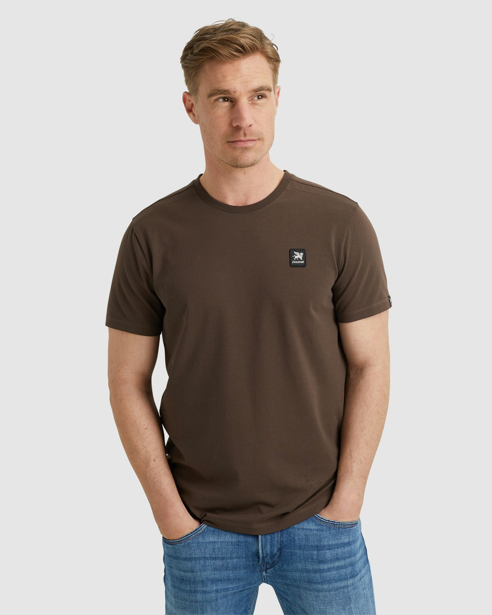 Vanguard T-shirt KM Beige 097325-001-L