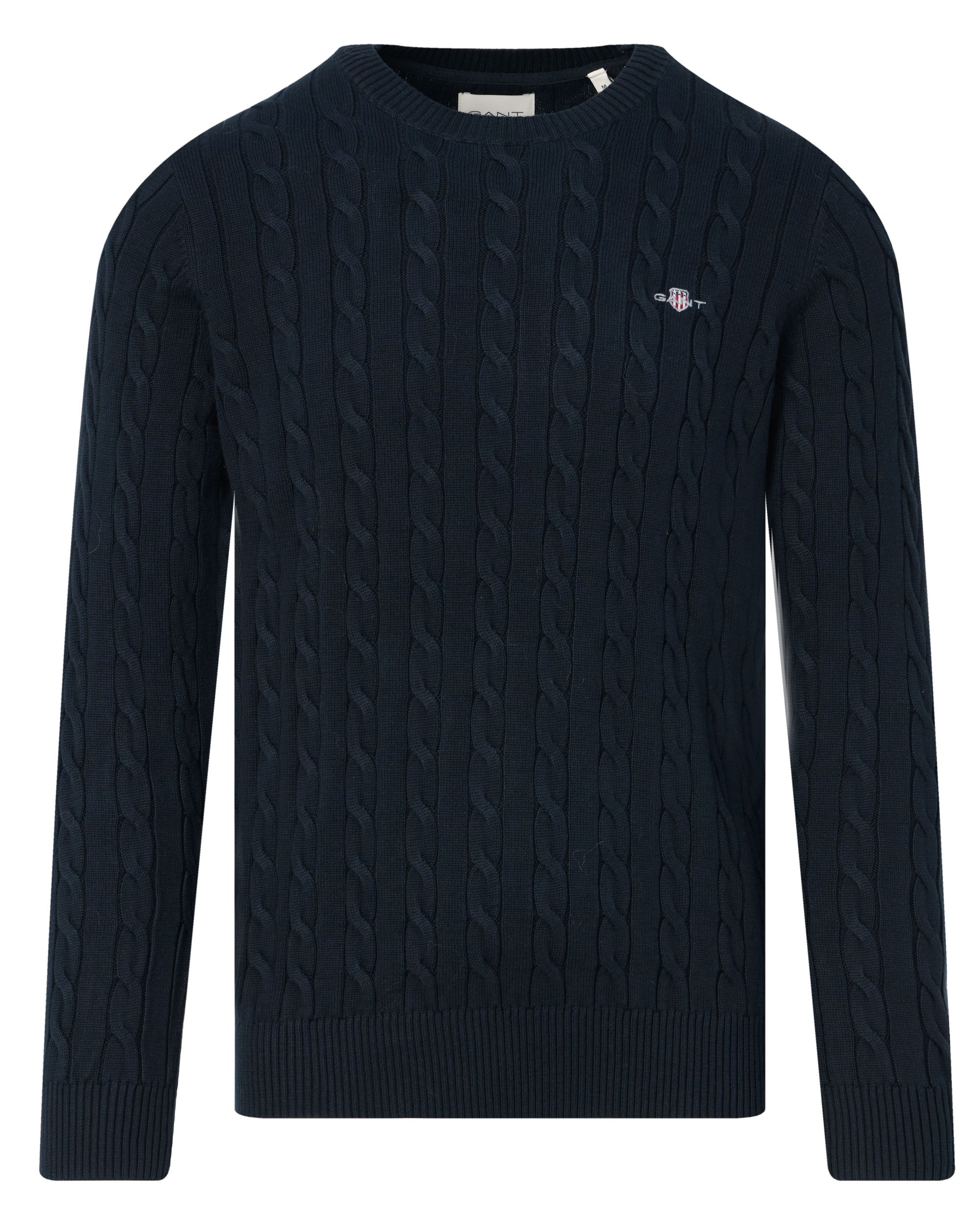 Gant heren trui v hals outlet