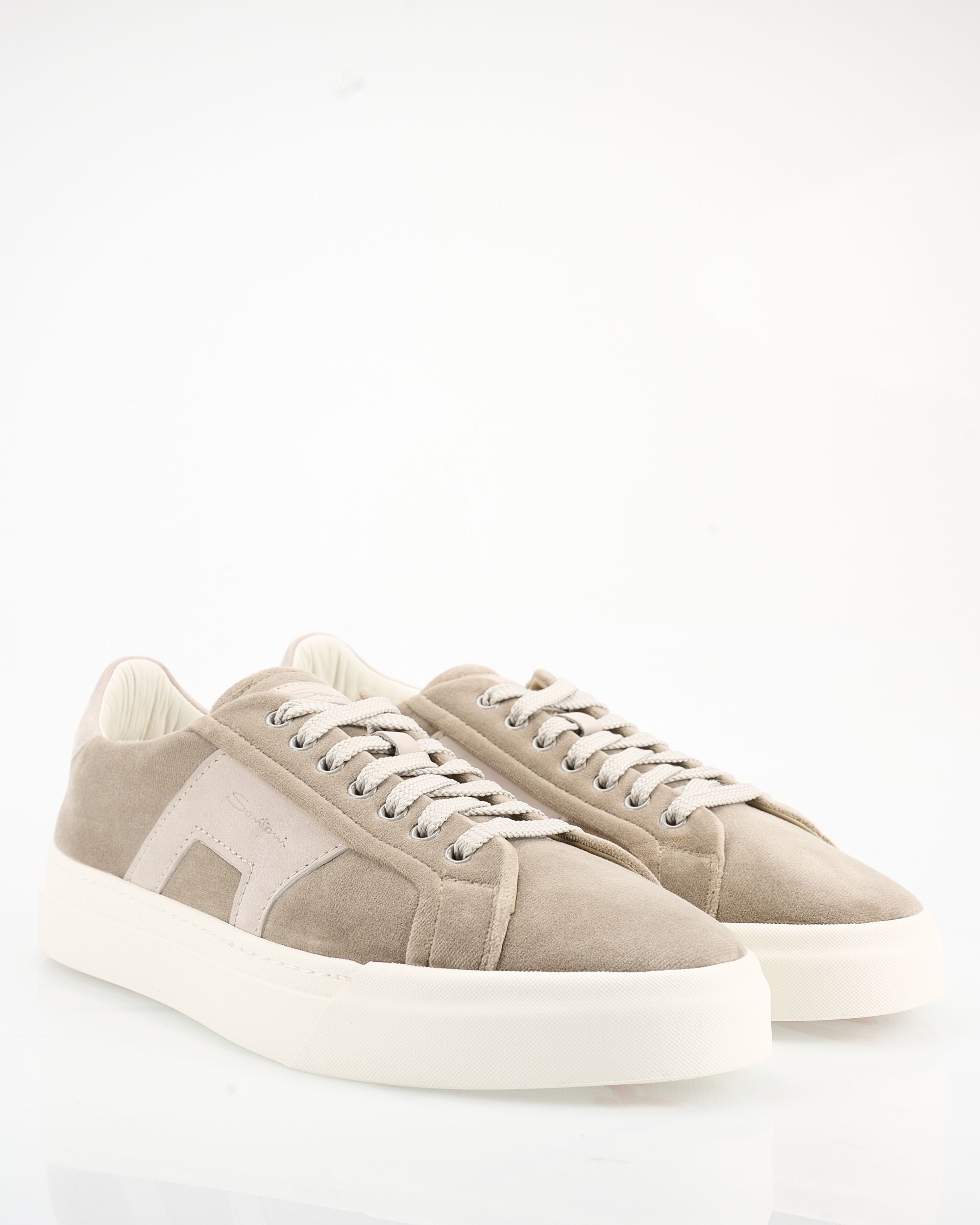 Santoni Sneakers Licht bruin 097681-001-38.5
