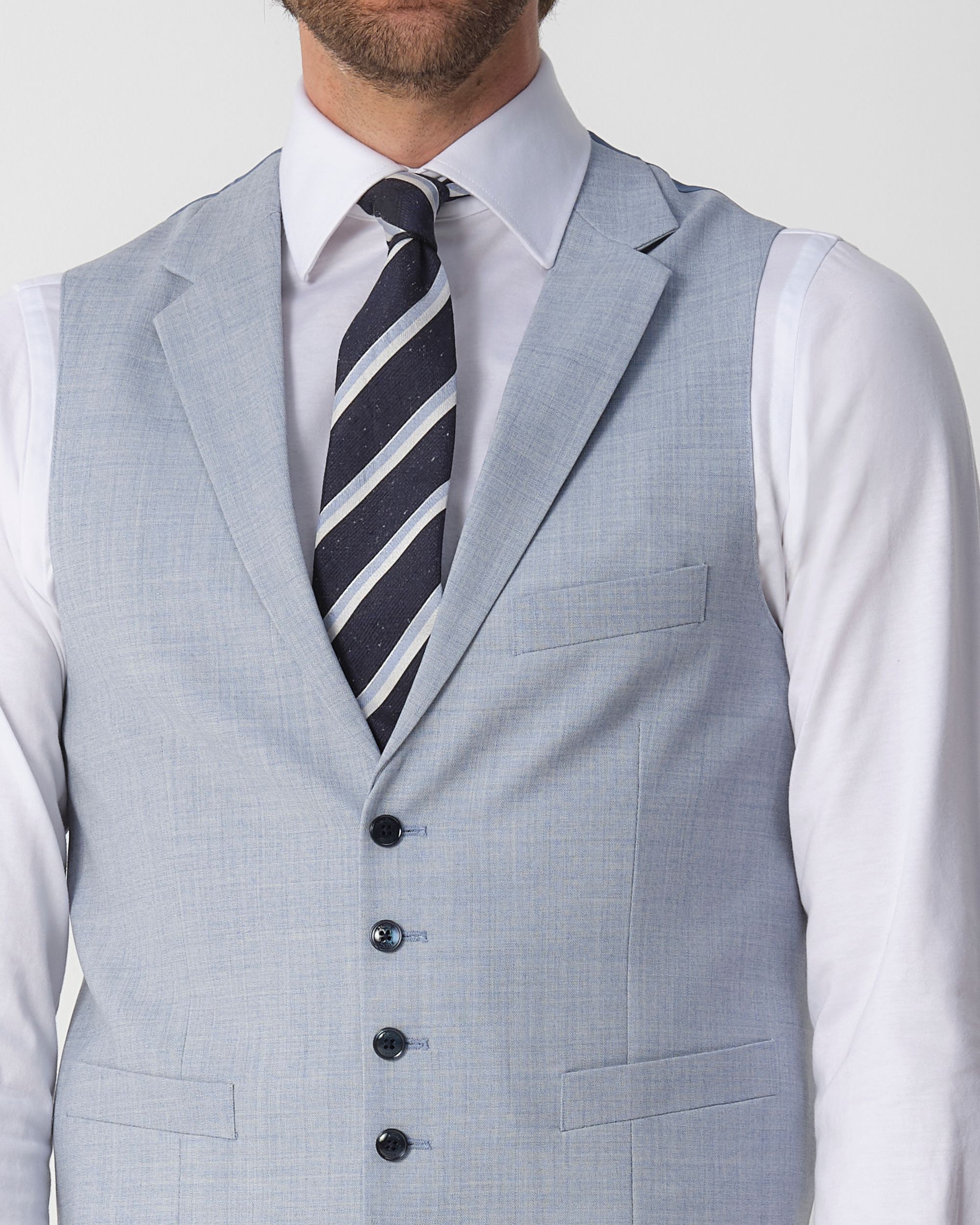 Recall Hunt 81 Gilet  Blauw uni 097692-001-46