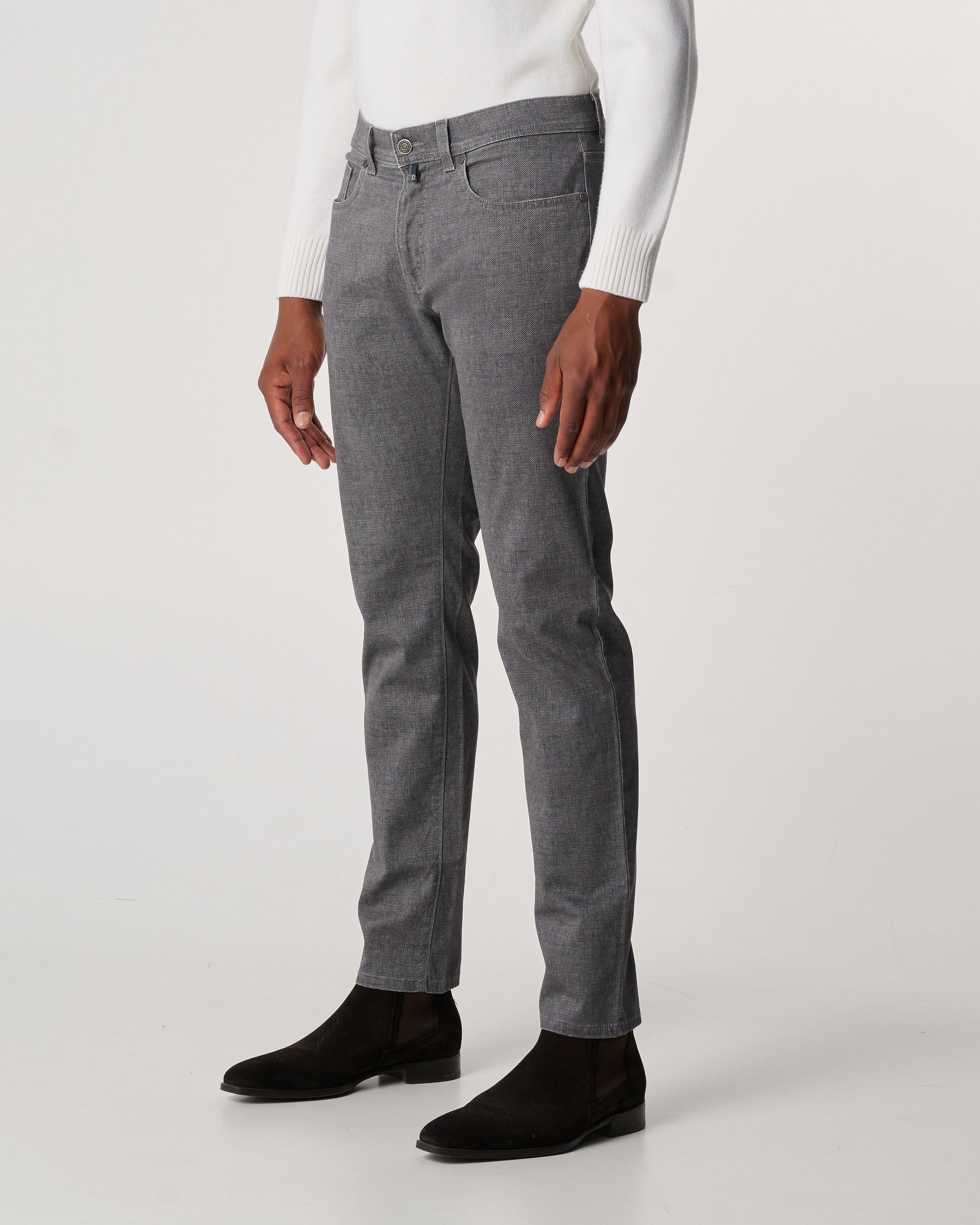 Pierre Cardin Lyon 5-pocket Antraciet 097710-001-30/30