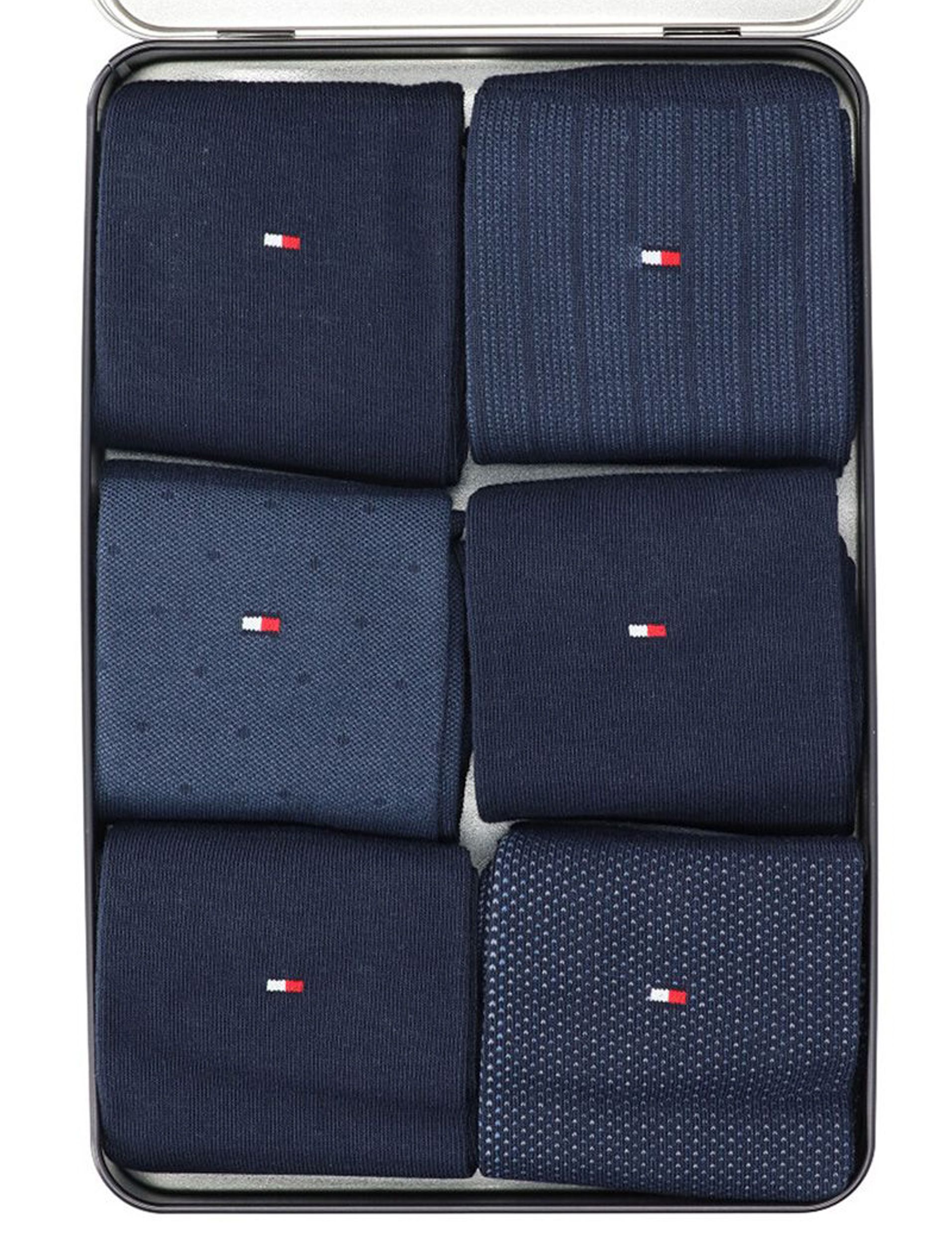 Tommy Hilfiger Multipack Sokken Blauw 099148-001-3942