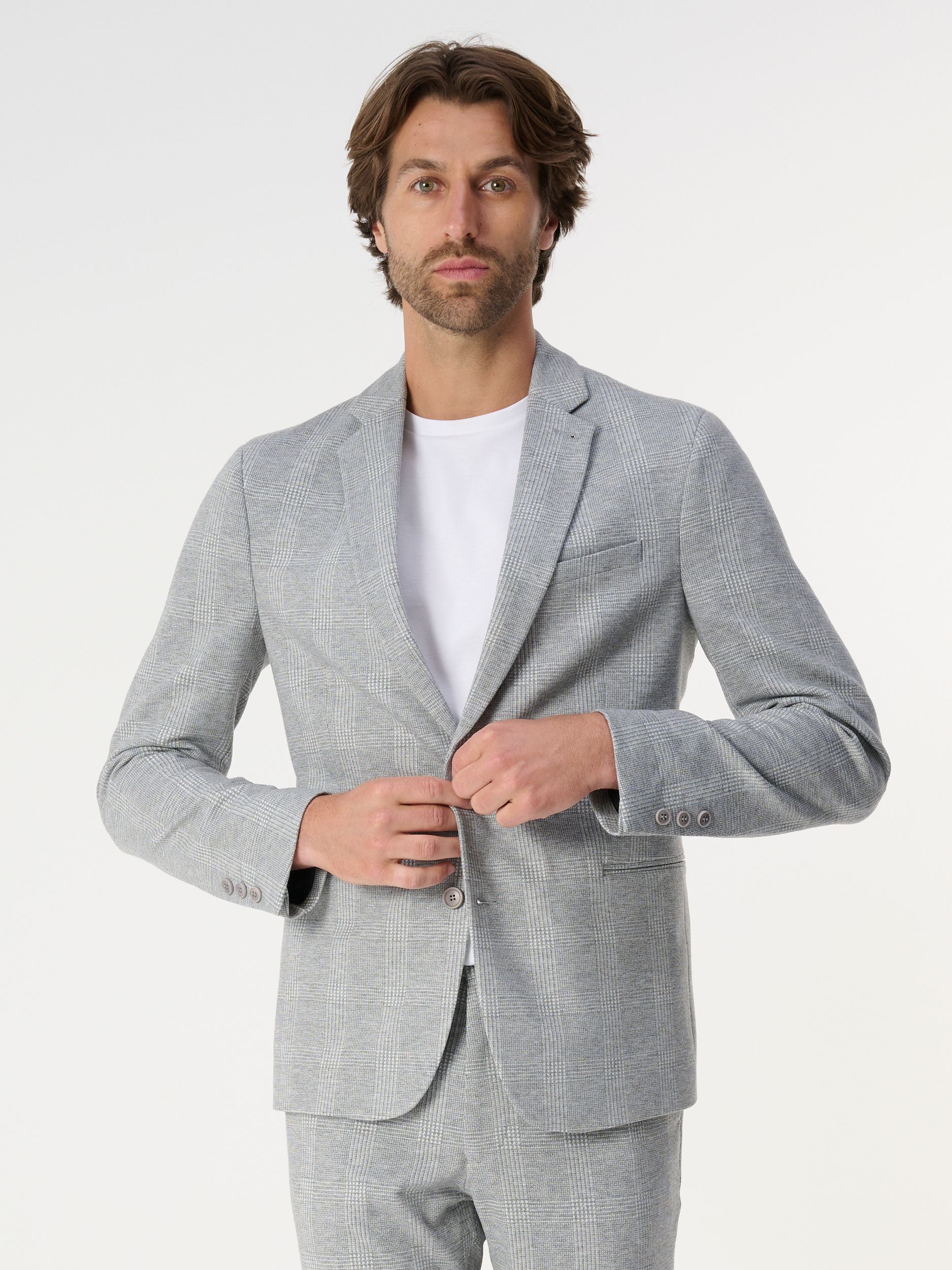 Drykorn Horley Mix & Match Colbert Grijs 101229-001-102