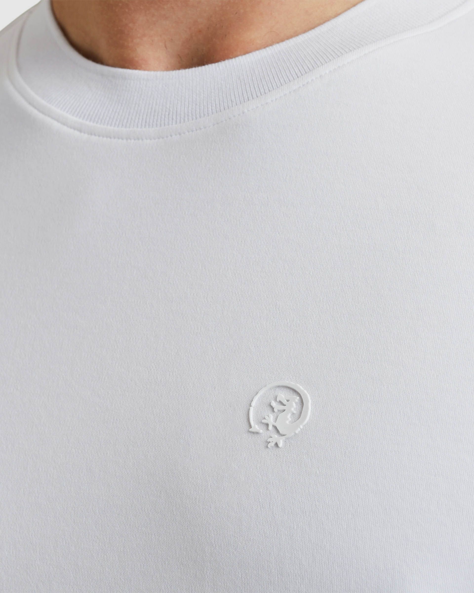 Cast Iron T-shirt KM Wit 101508-001-L