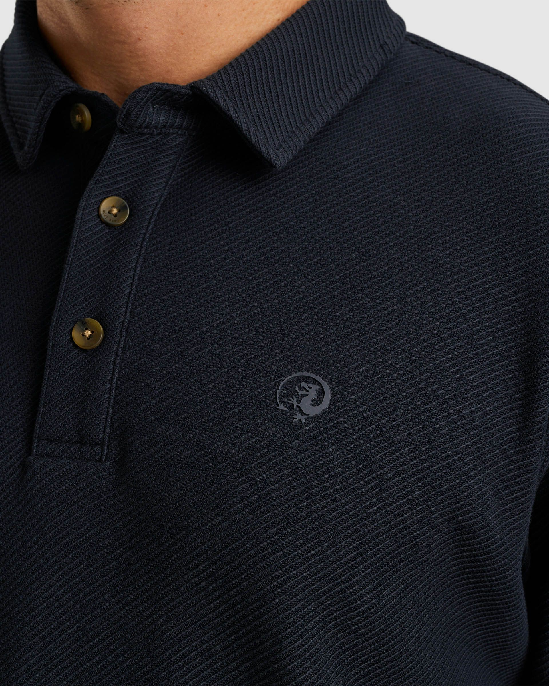 Cast Iron Polo KM Blauw 101523-001-L