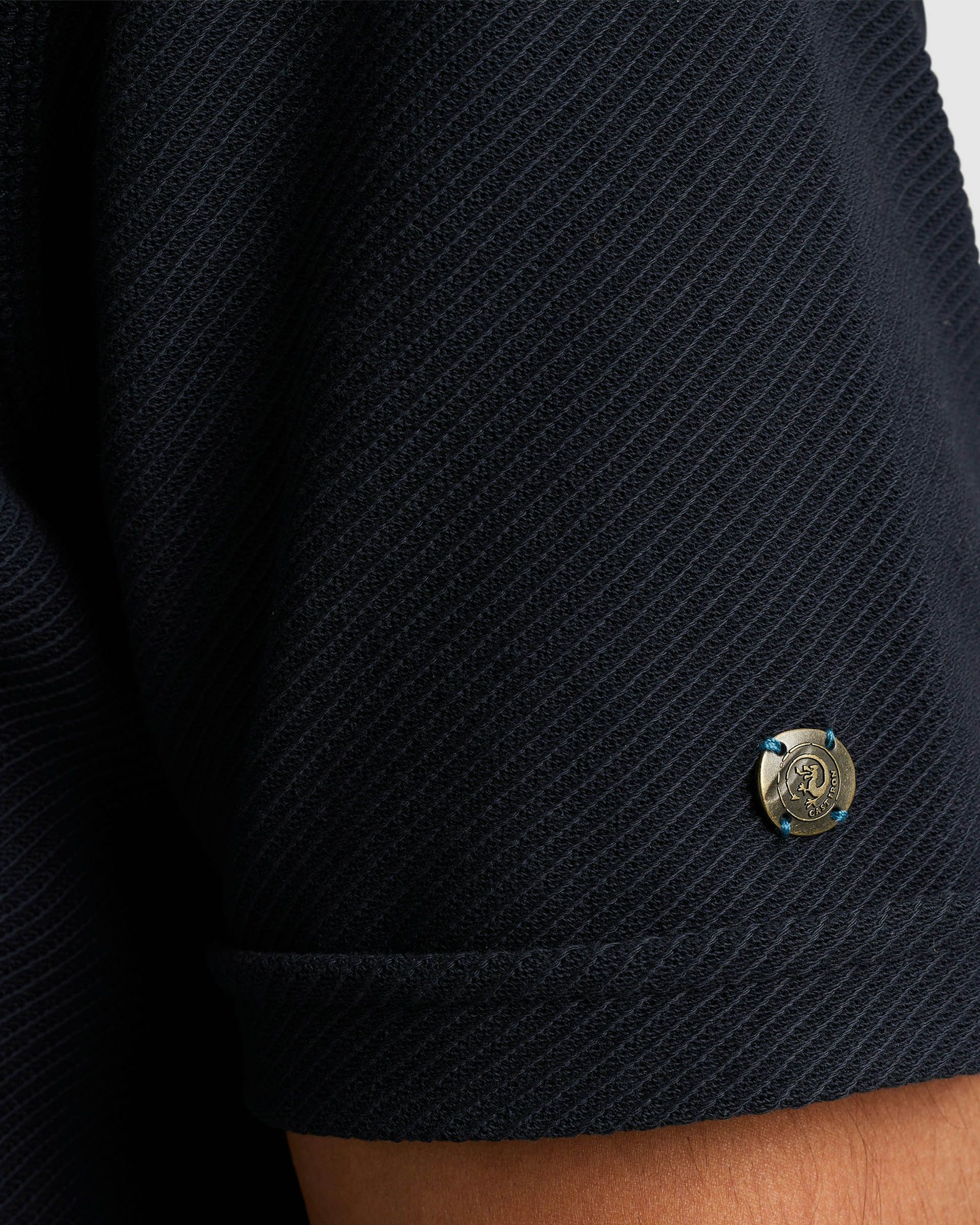 Cast Iron Polo KM Blauw 101523-001-L