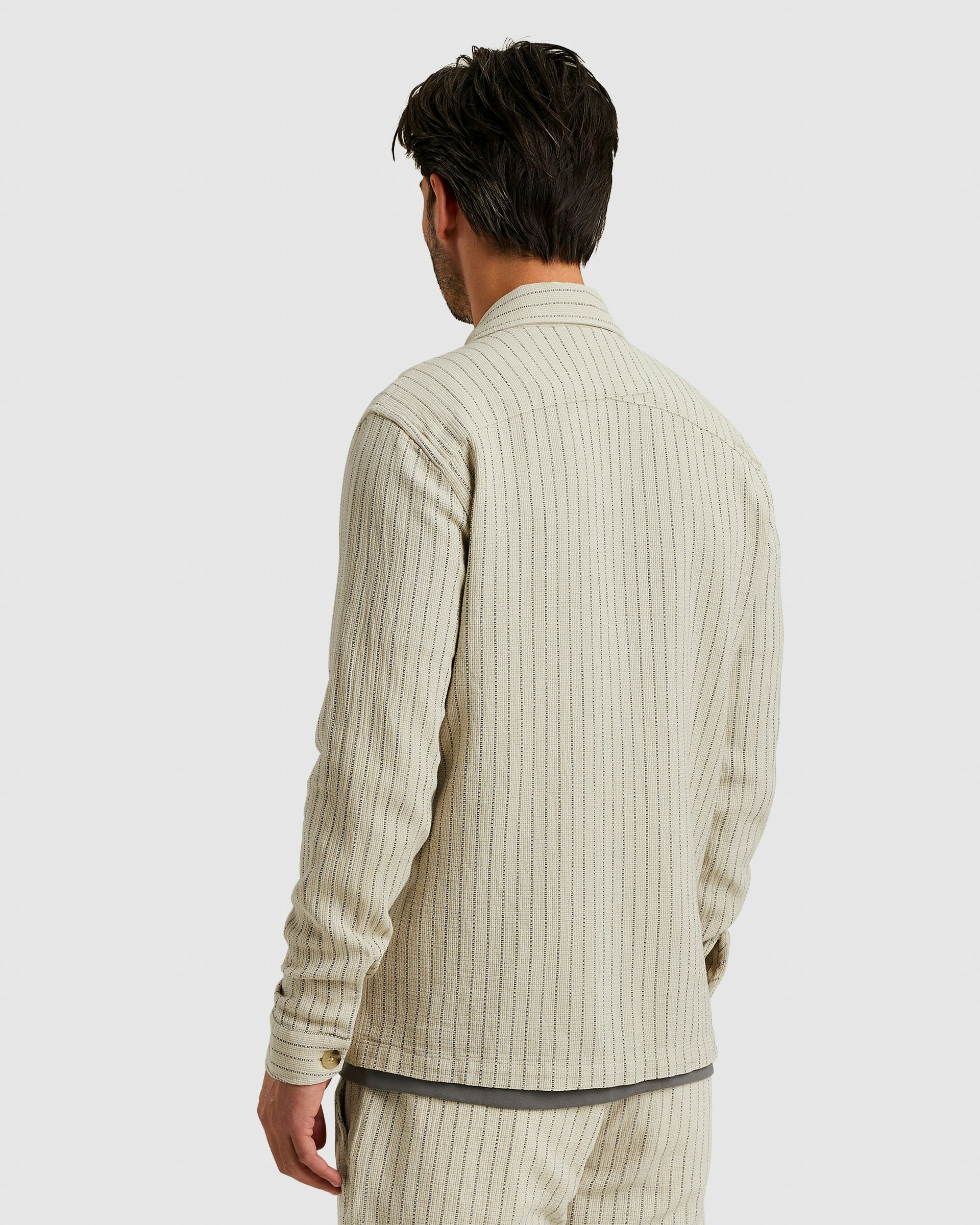 Cast Iron Overshirt Zilver 101543-001-L