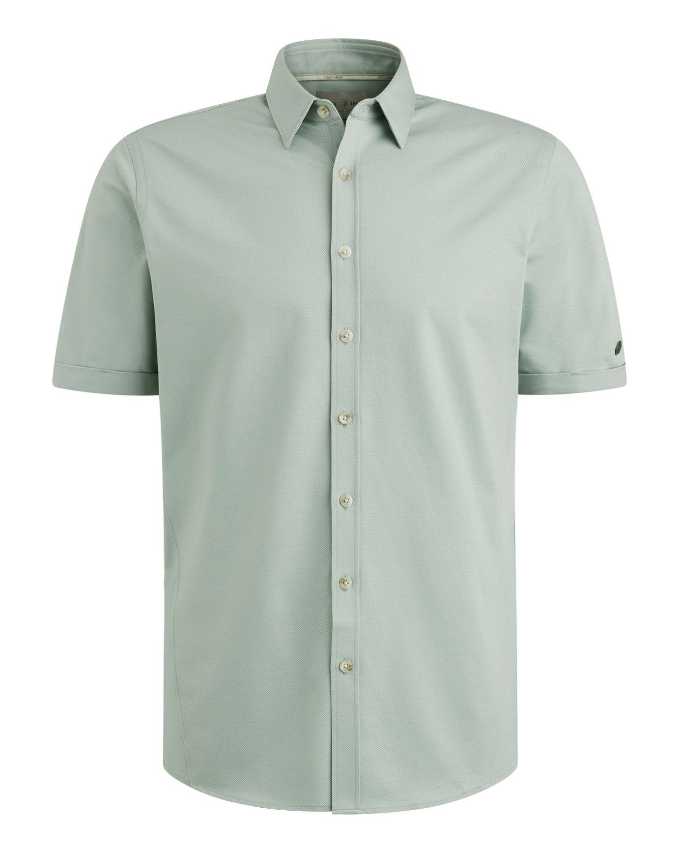 Cast Iron Casual Overhemd KM Grijs 101548-001-L