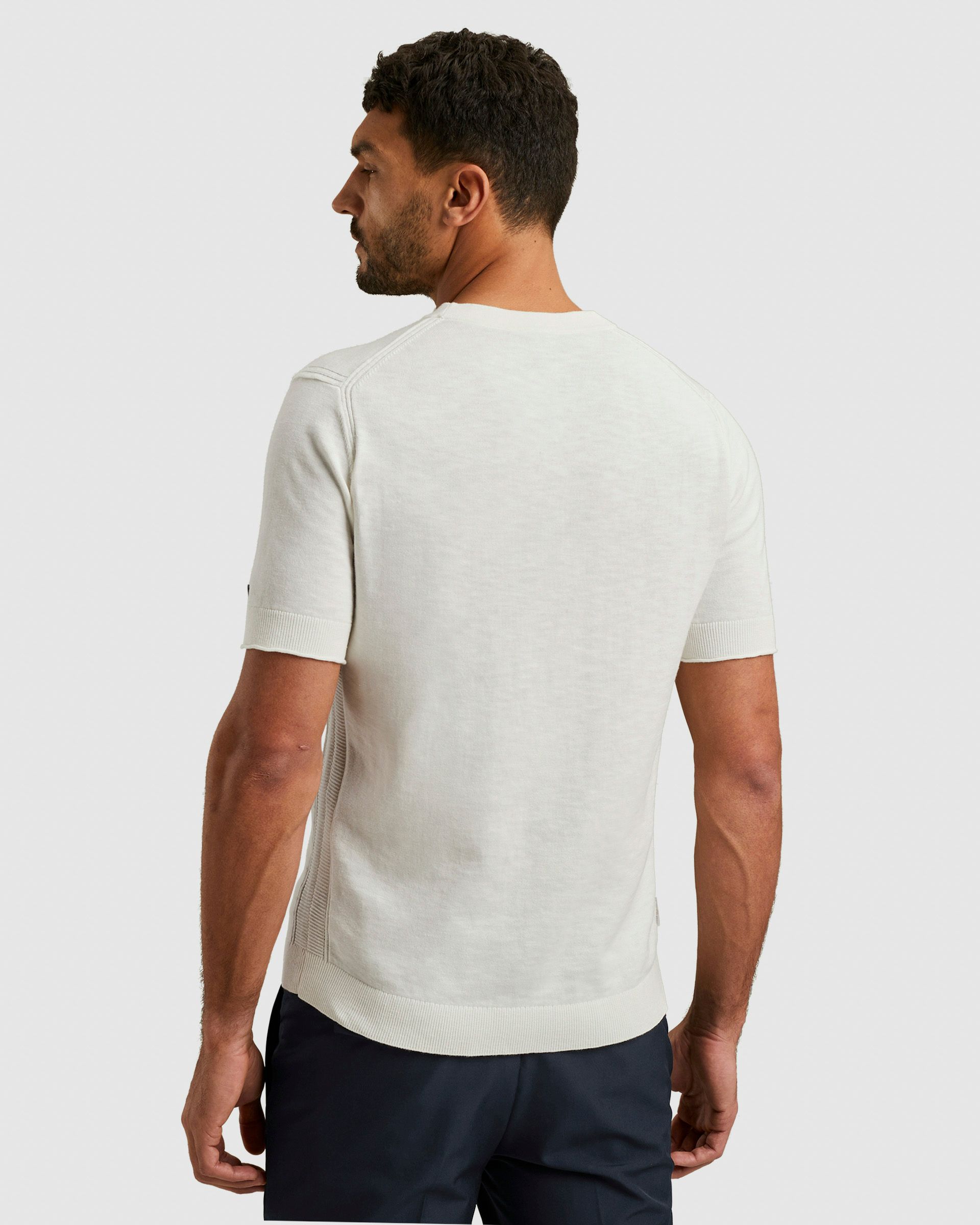 Cast Iron T-shirt KM Wit 101561-001-L