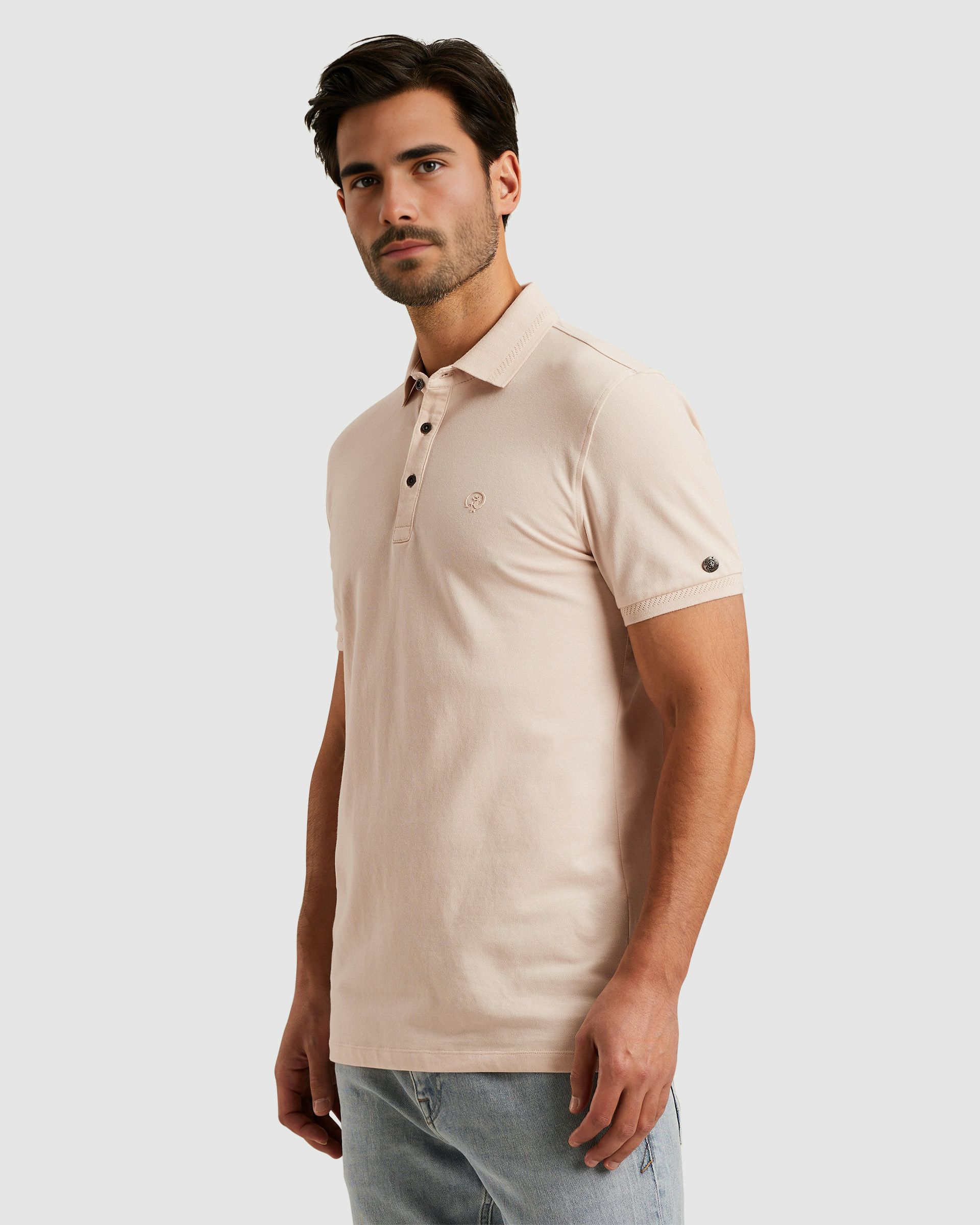 Cast Iron Polo KM Ecru 101567-001-L