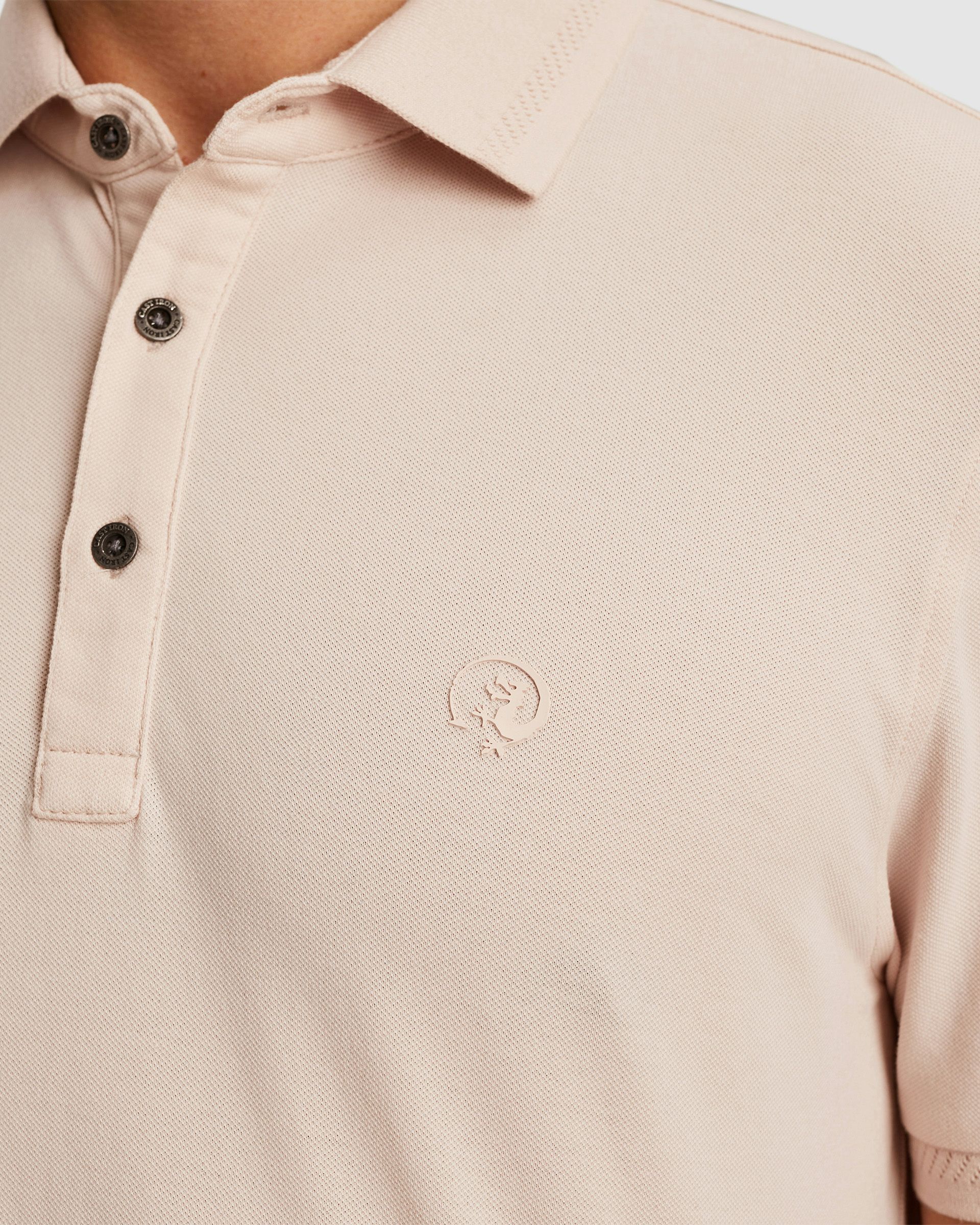 Cast Iron Polo KM Ecru 101567-001-L