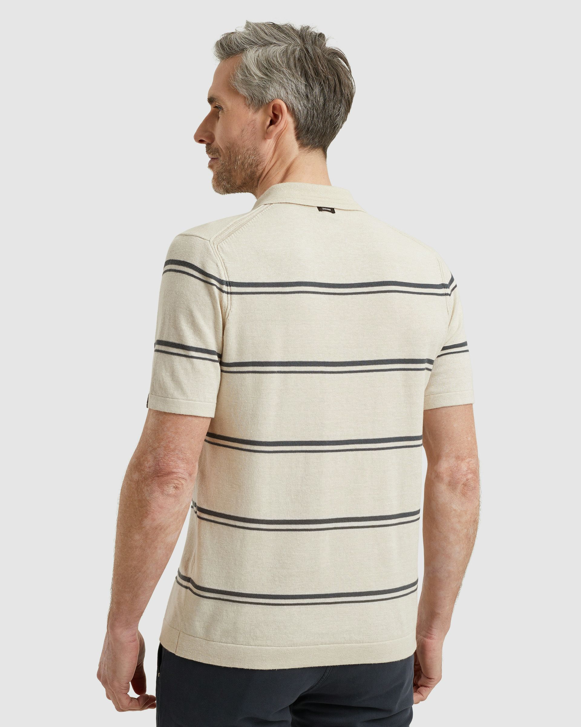 Vanguard Polo KM Zilver 101580-001-L