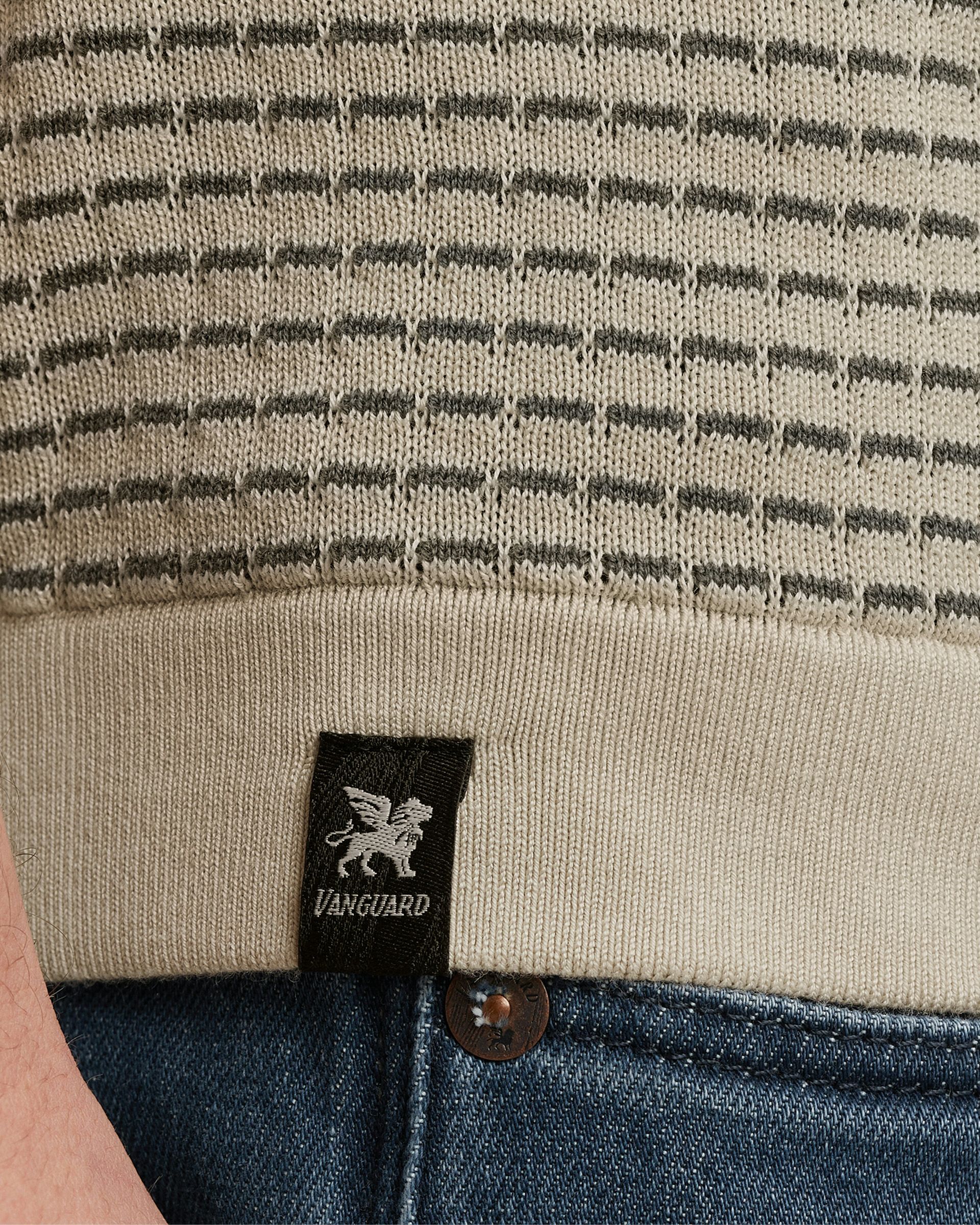 Vanguard Polo KM Zilver 101583-001-L