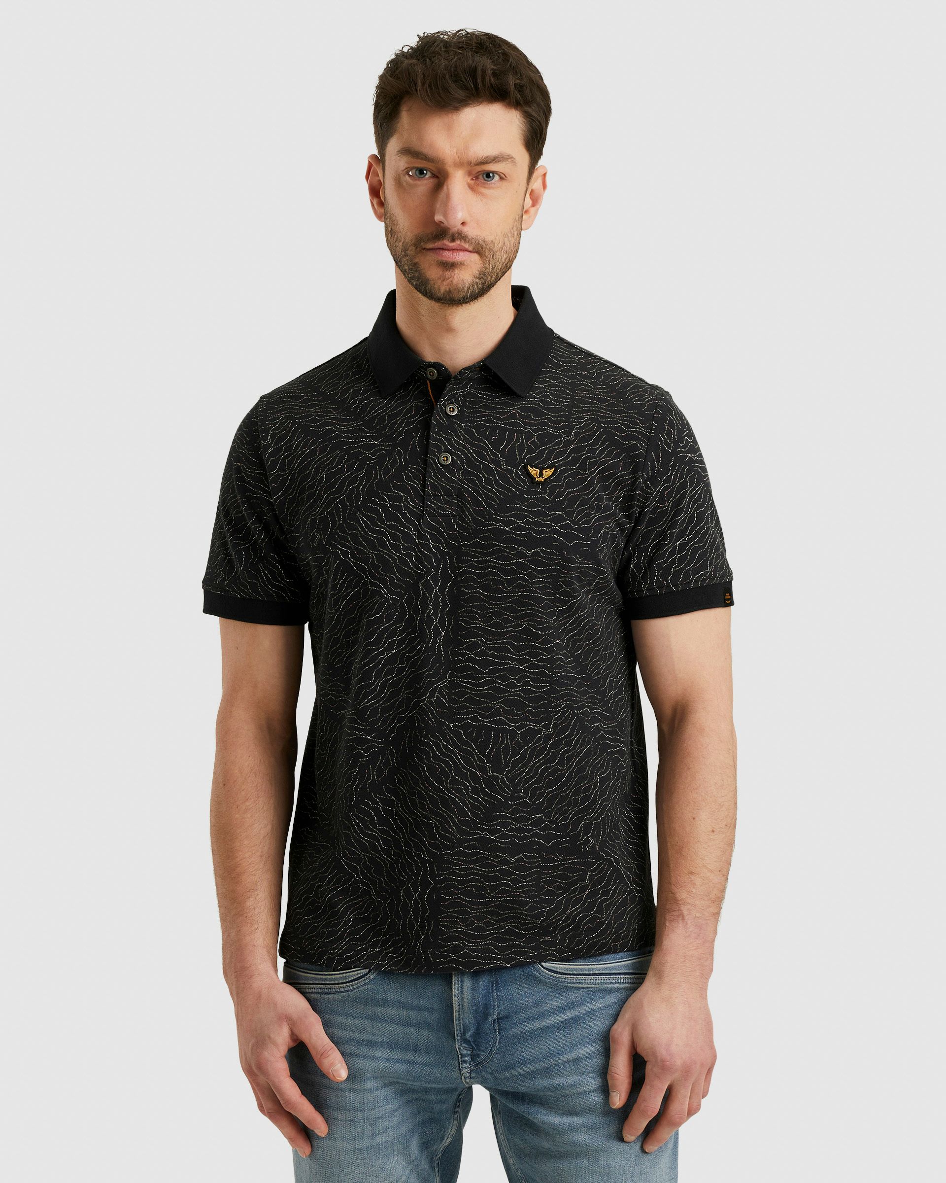PME Legend Polo KM Blauw 101915-001-L