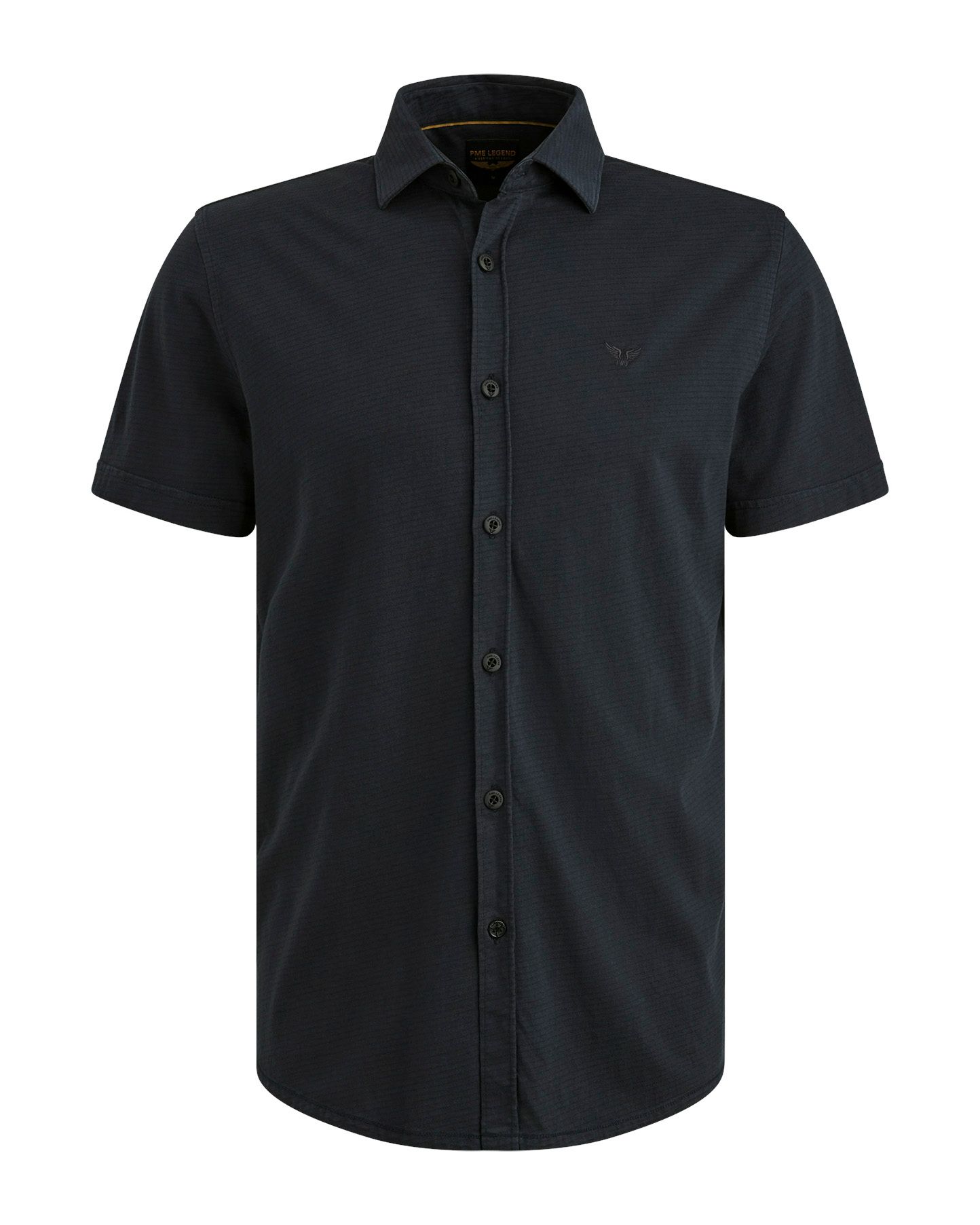 PME Legend Casual Overhemd KM Blauw 101923-001-L