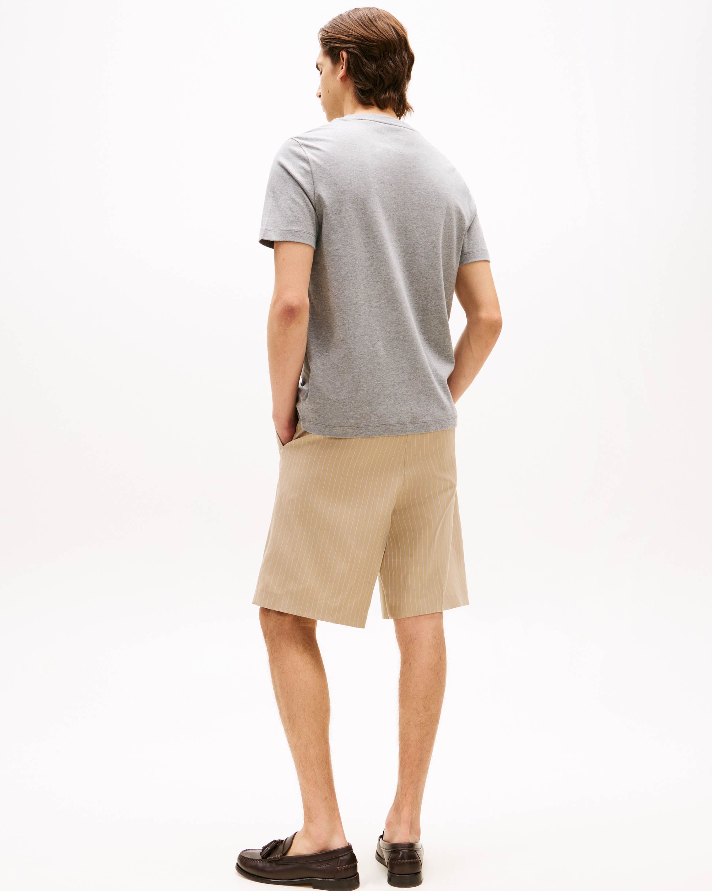 Tommy Hilfiger Menswear T-shirt SS Grijs 102783-001-L