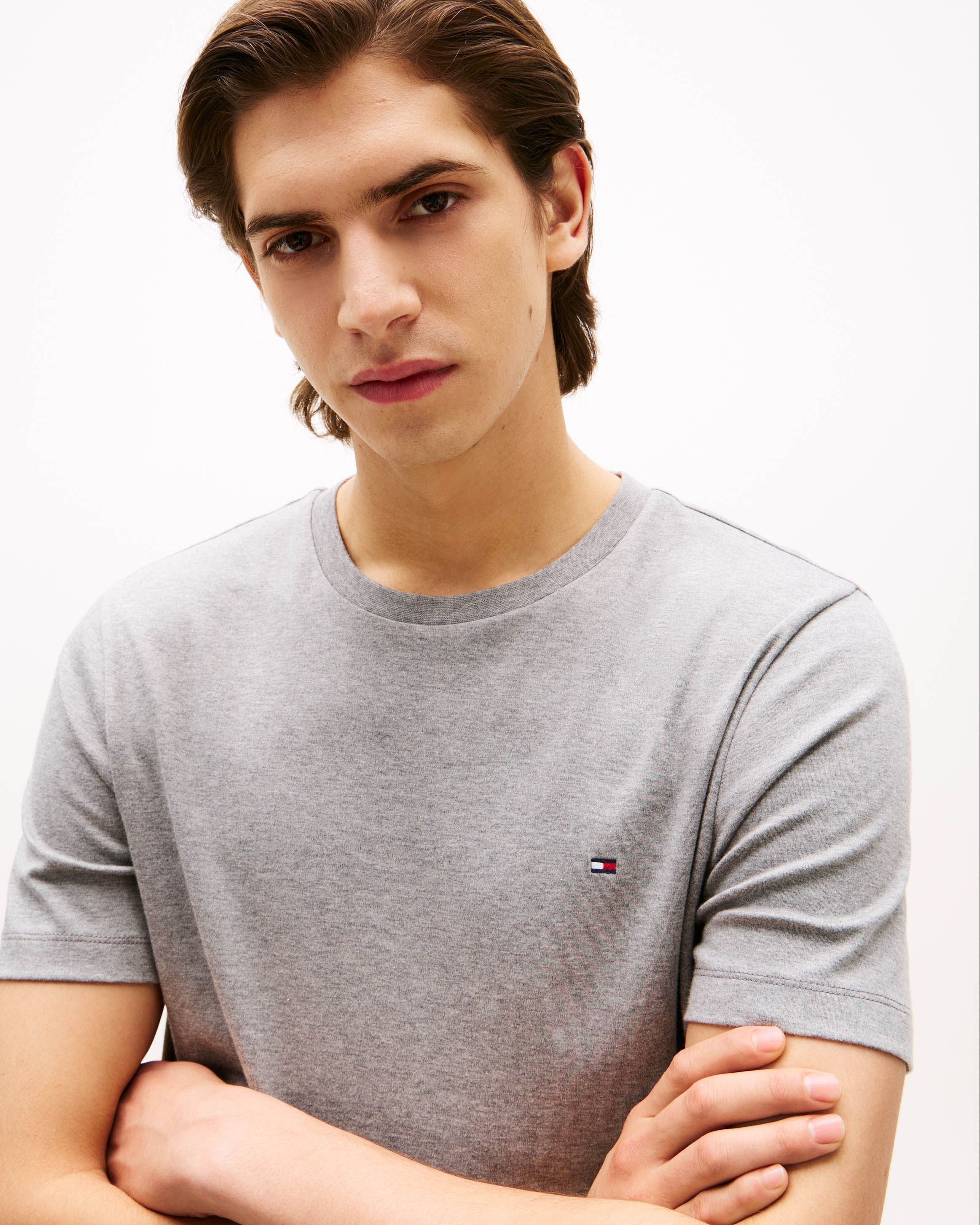 Tommy Hilfiger Menswear T-shirt SS Grijs 102783-001-L